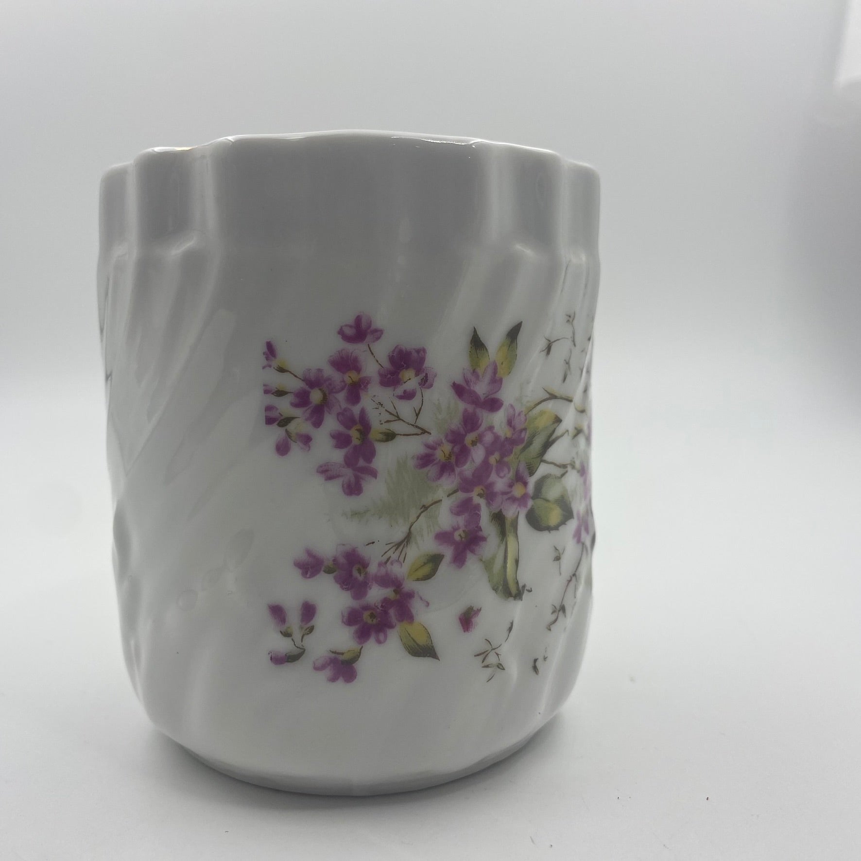 Antique Floral Shaving Mug Shaving