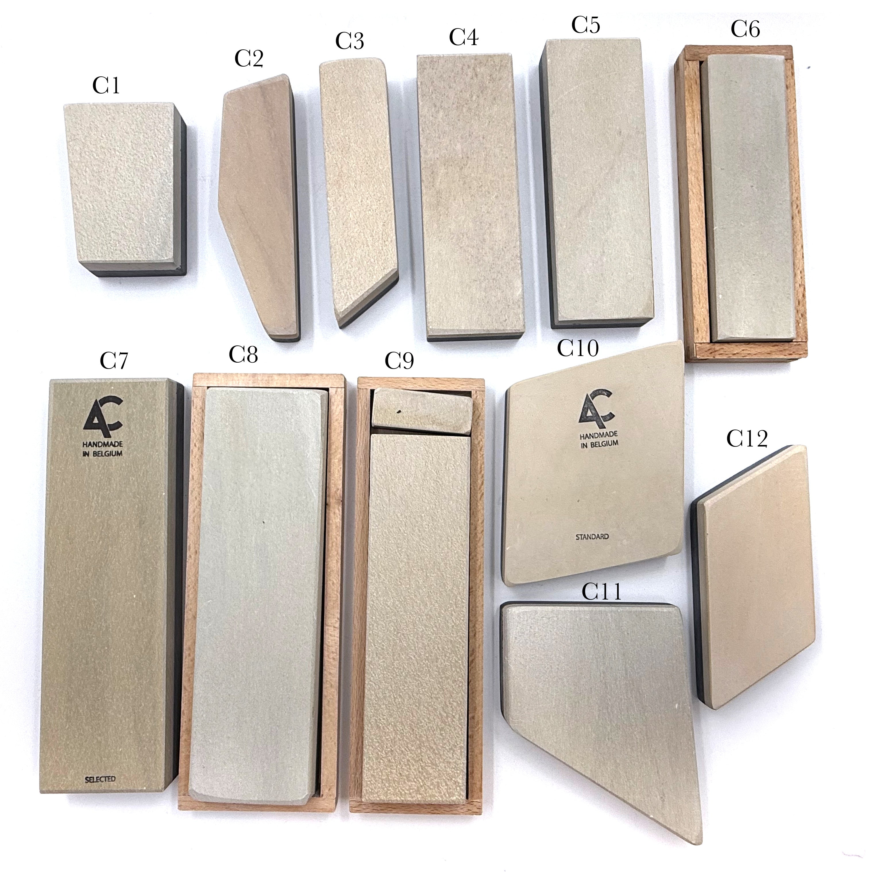 Belgian Coticule - Mixed Sizes Modern Sharpening Stones
