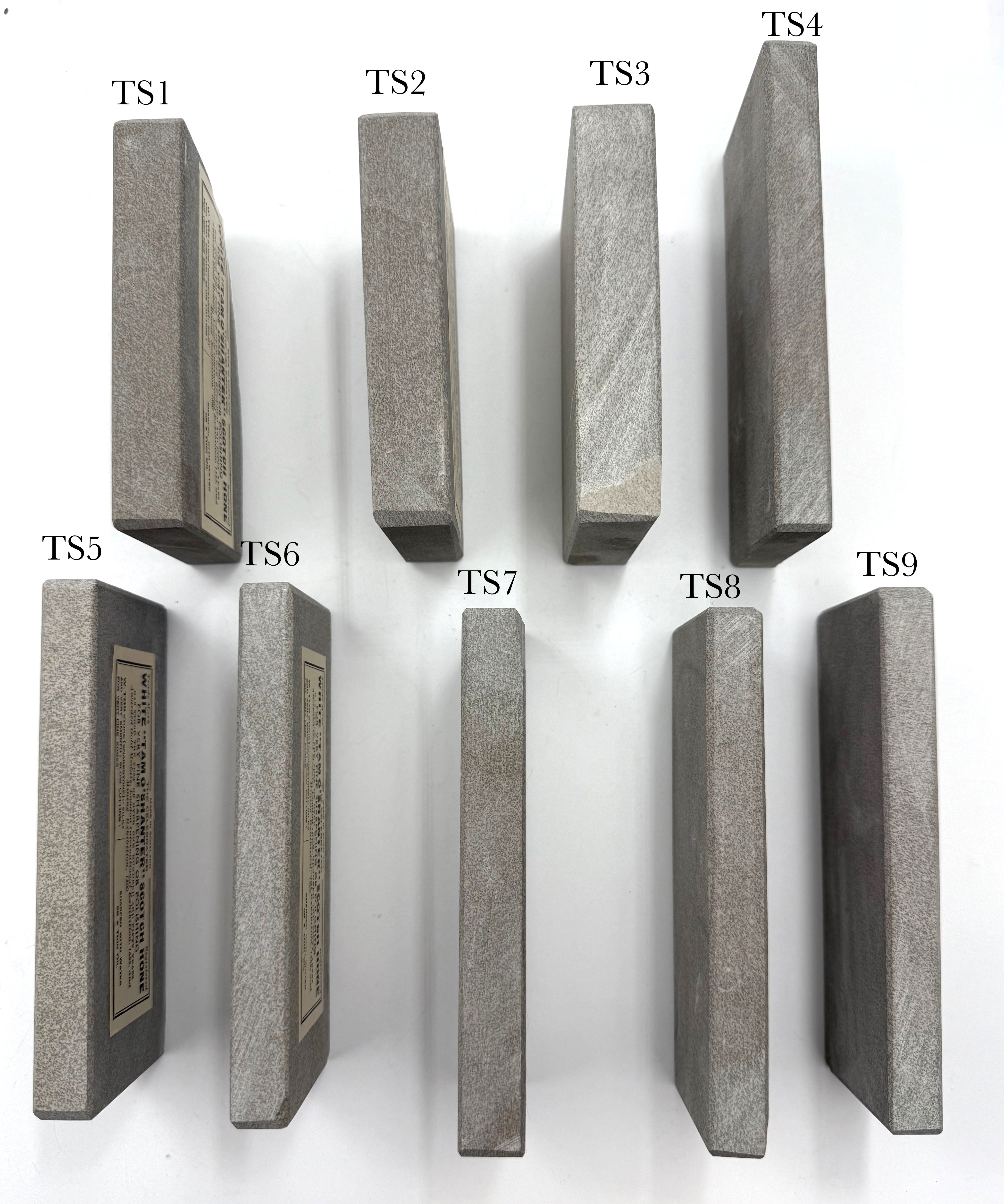 Tam O' Shanter White Natural Scottish Sharpening Stones - CHOOSE YOUR HONE