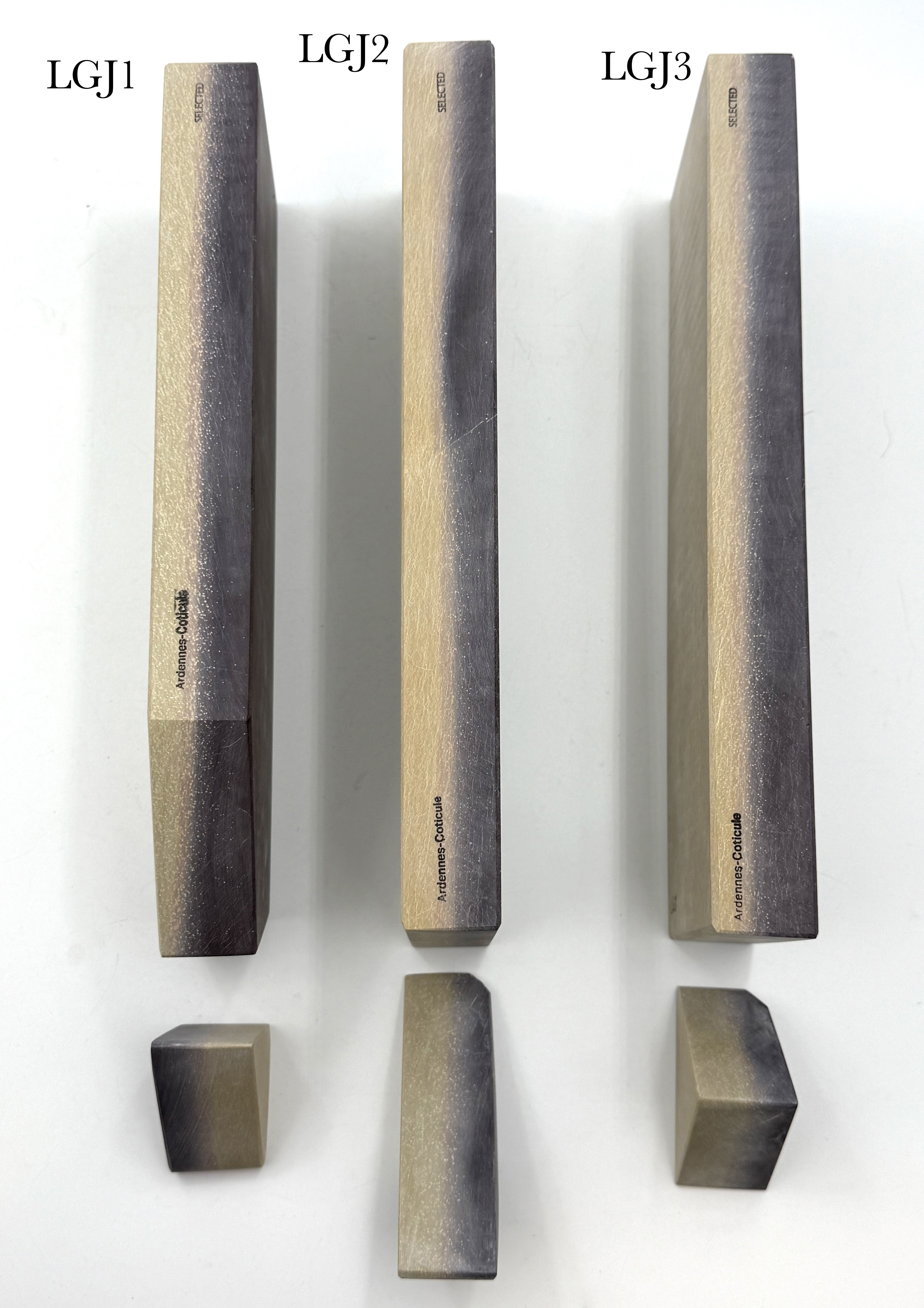 Belgian Coticule & Belgian Blue - Rare La Grosse Jaune Natural Combo XL Sharpening Stones - CHOOSE YOUR STONE