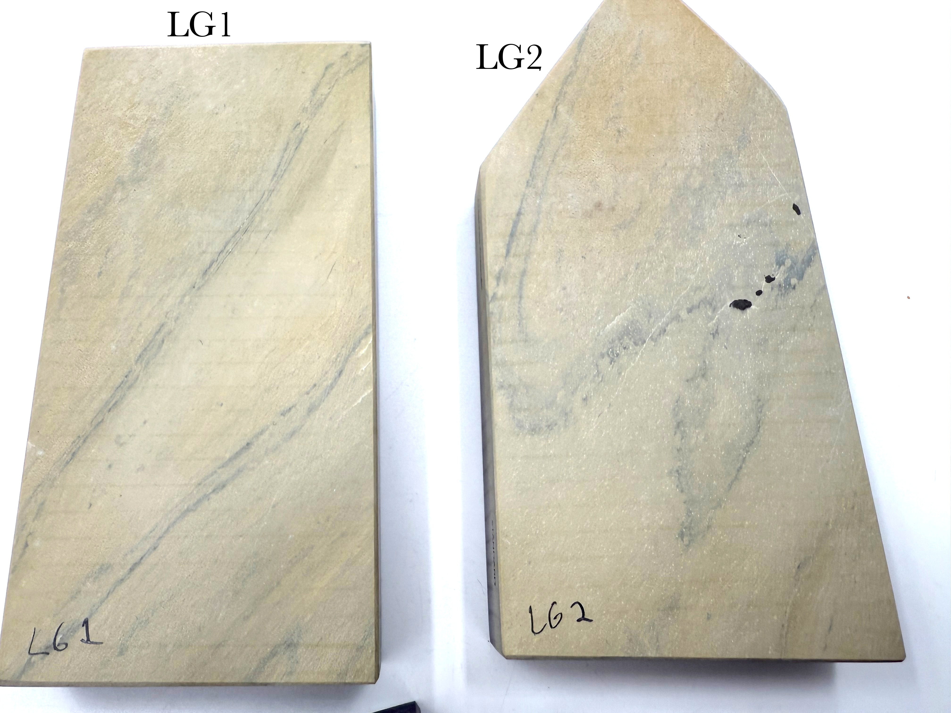 Belgian Coticule & Belgian Blue - La Grise Vein Natural Combo Sharpening Stones - CHOOSE YOUR STONE