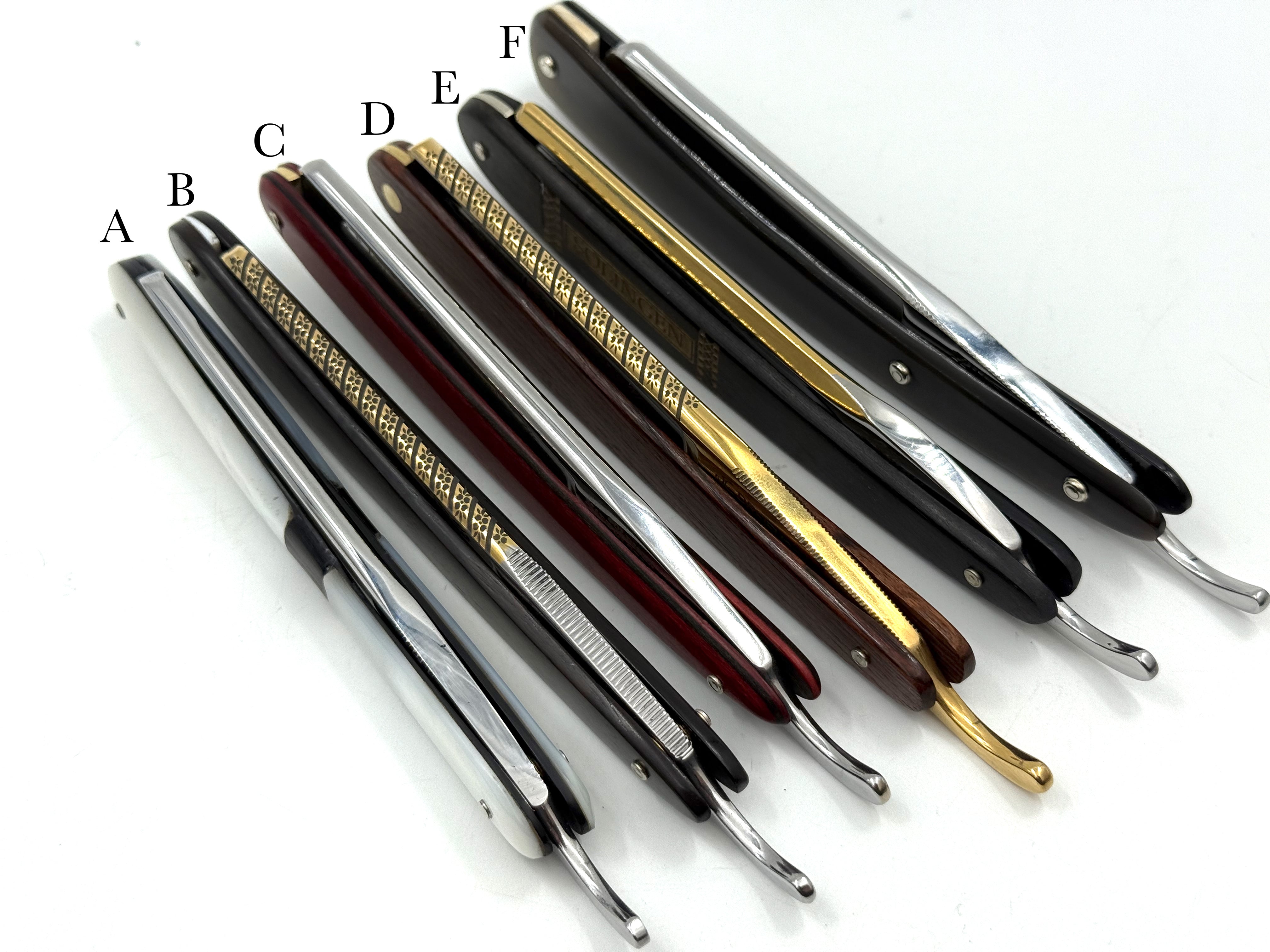 Werner Breidenbach - New 5/8-7/8 Solingen Straight Razors - CHOOSE YOUR RAZOR