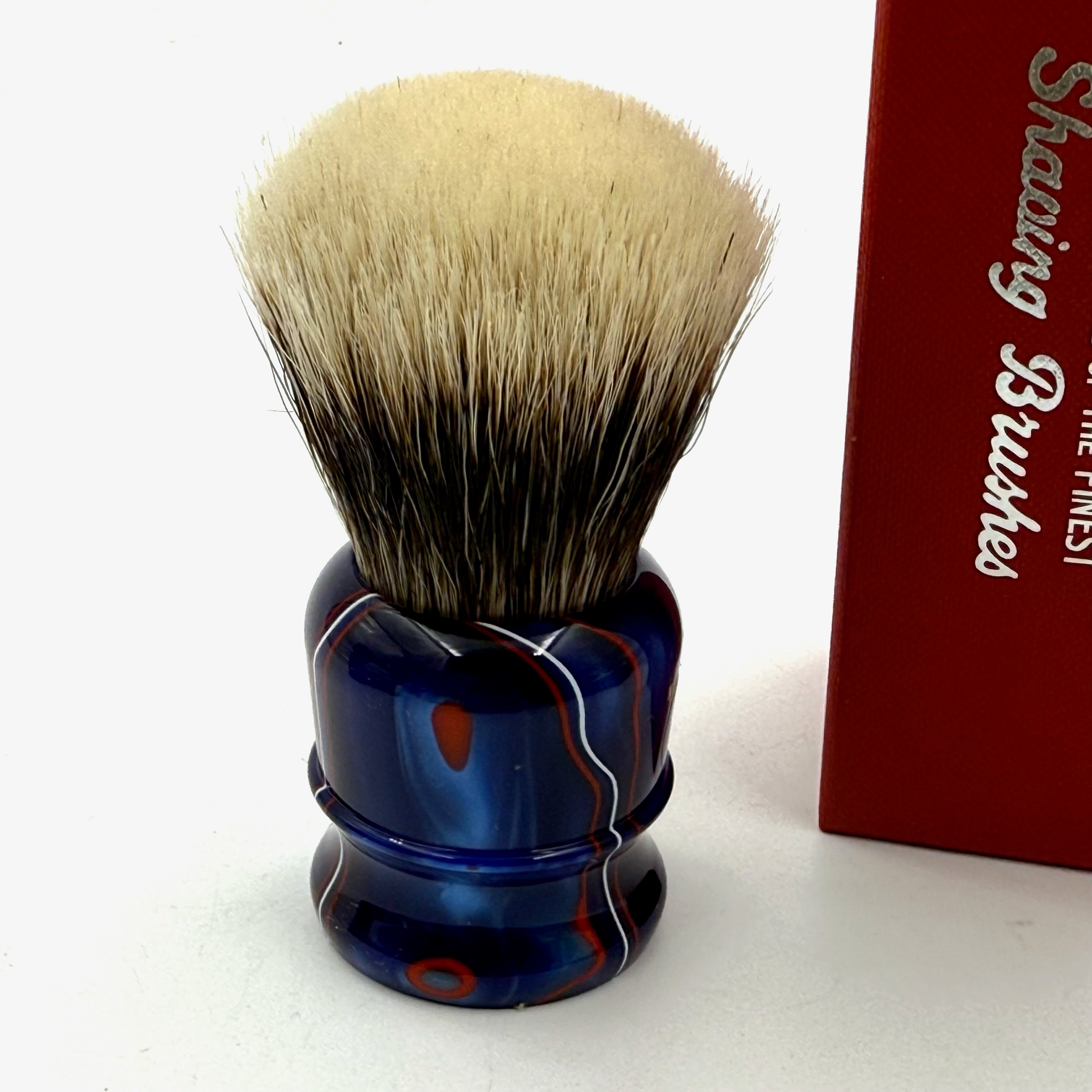Limited Edition Simpson Chubby CH2 Manchurian Badger Shaving Brush - Patriot