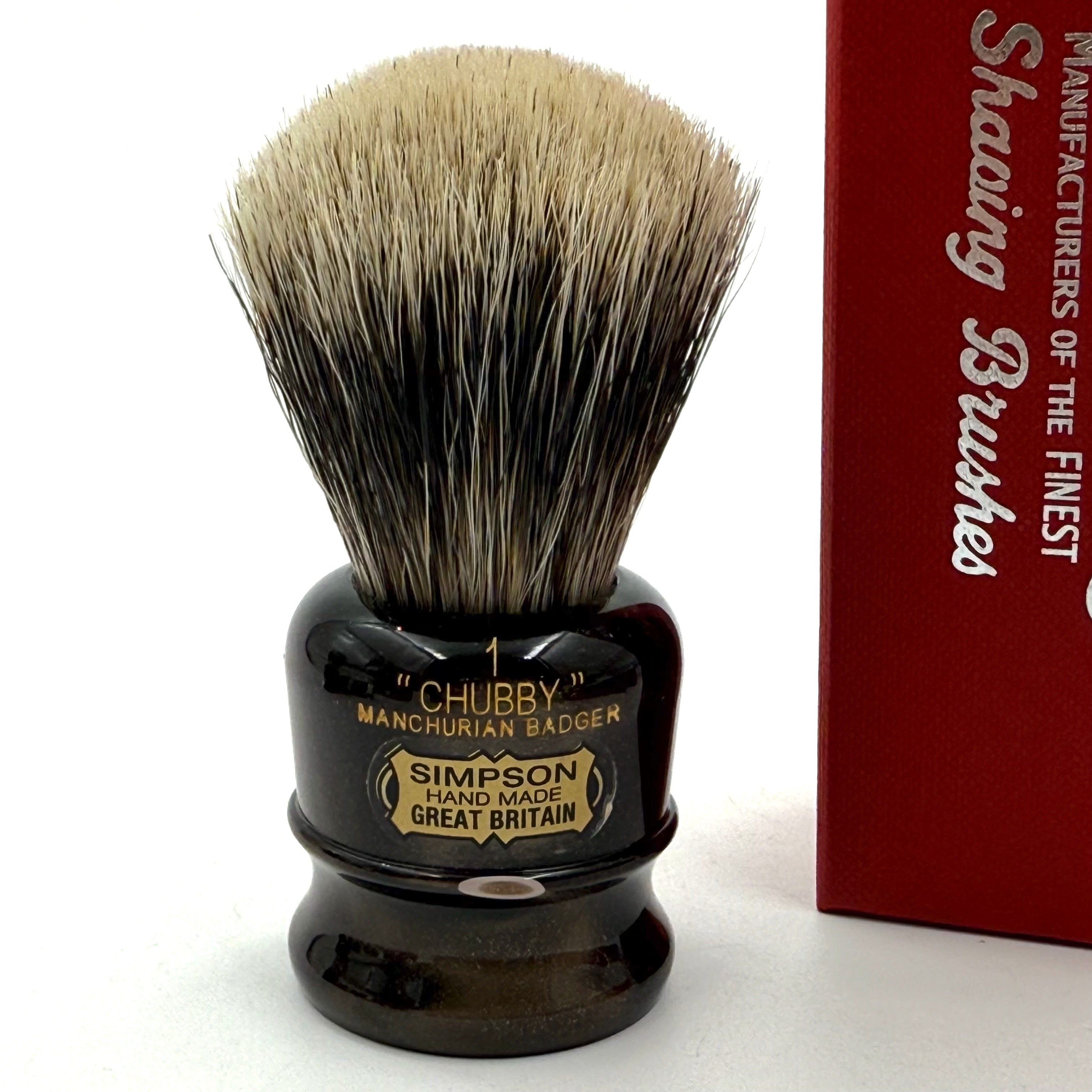 Limited Edition Simpson Chubby CH1 Manchurian Badger Shaving Brush - Desert Camo