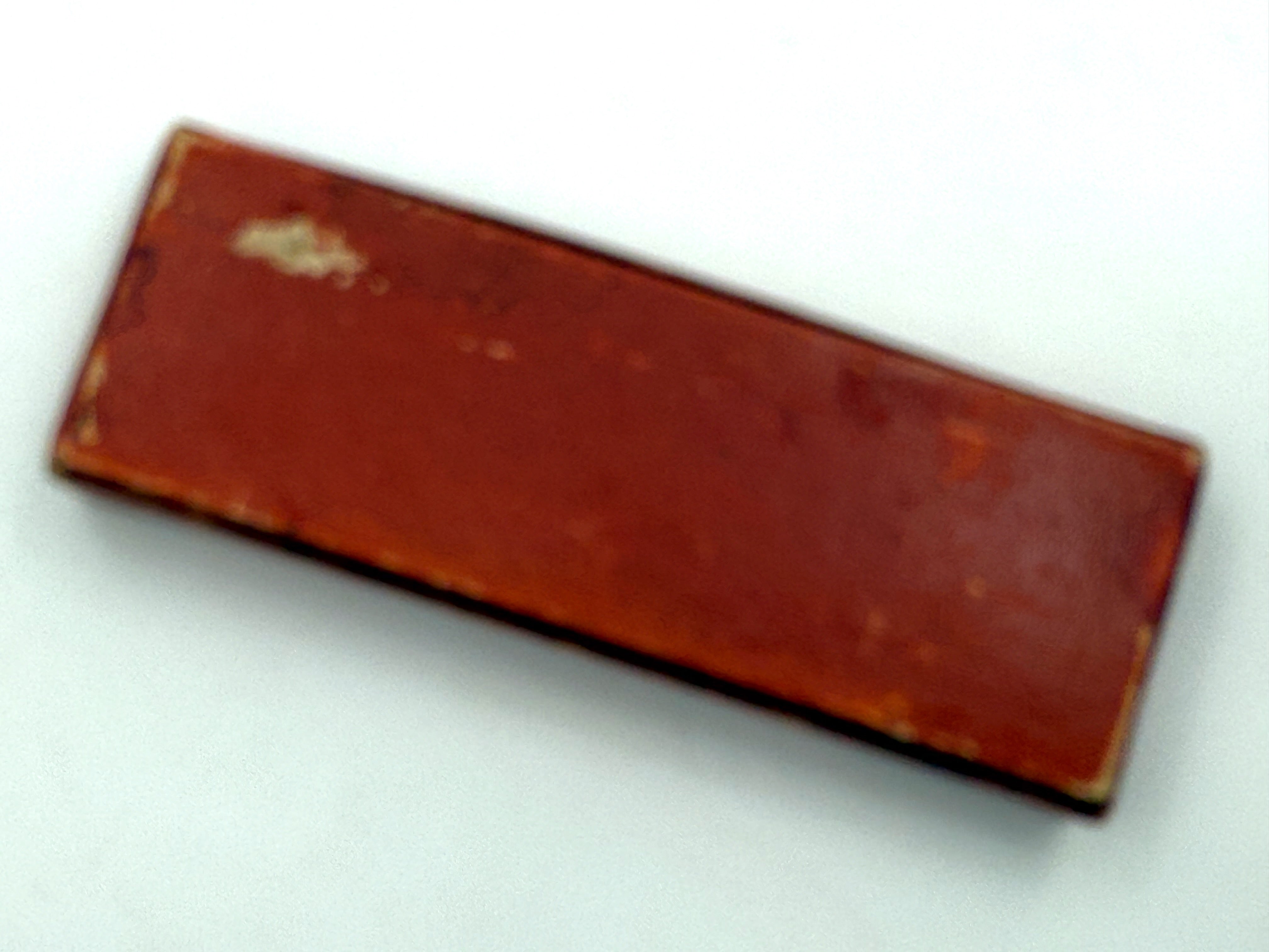 Facos Water Razor Hone - Vintage Boxed Blue Thuringian Water Razor Hone