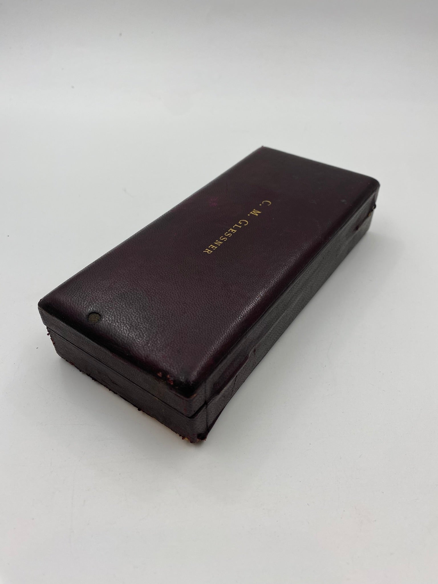 Antique M. Kindal Heljestrand Razor Seven Day Set Case