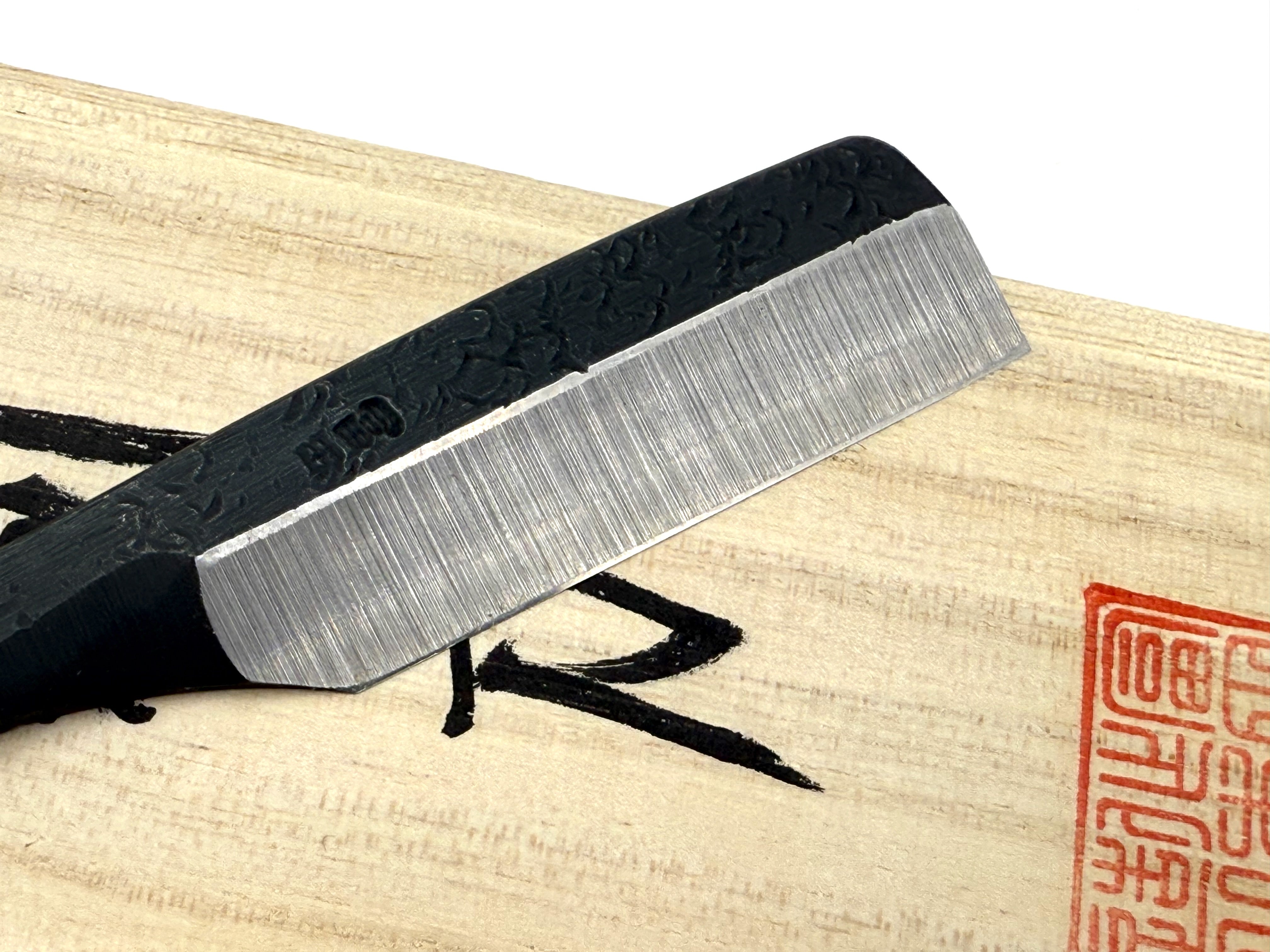 Tomita Hand Forged Japanese Kamisori Straight Razor - Right or Left Handed