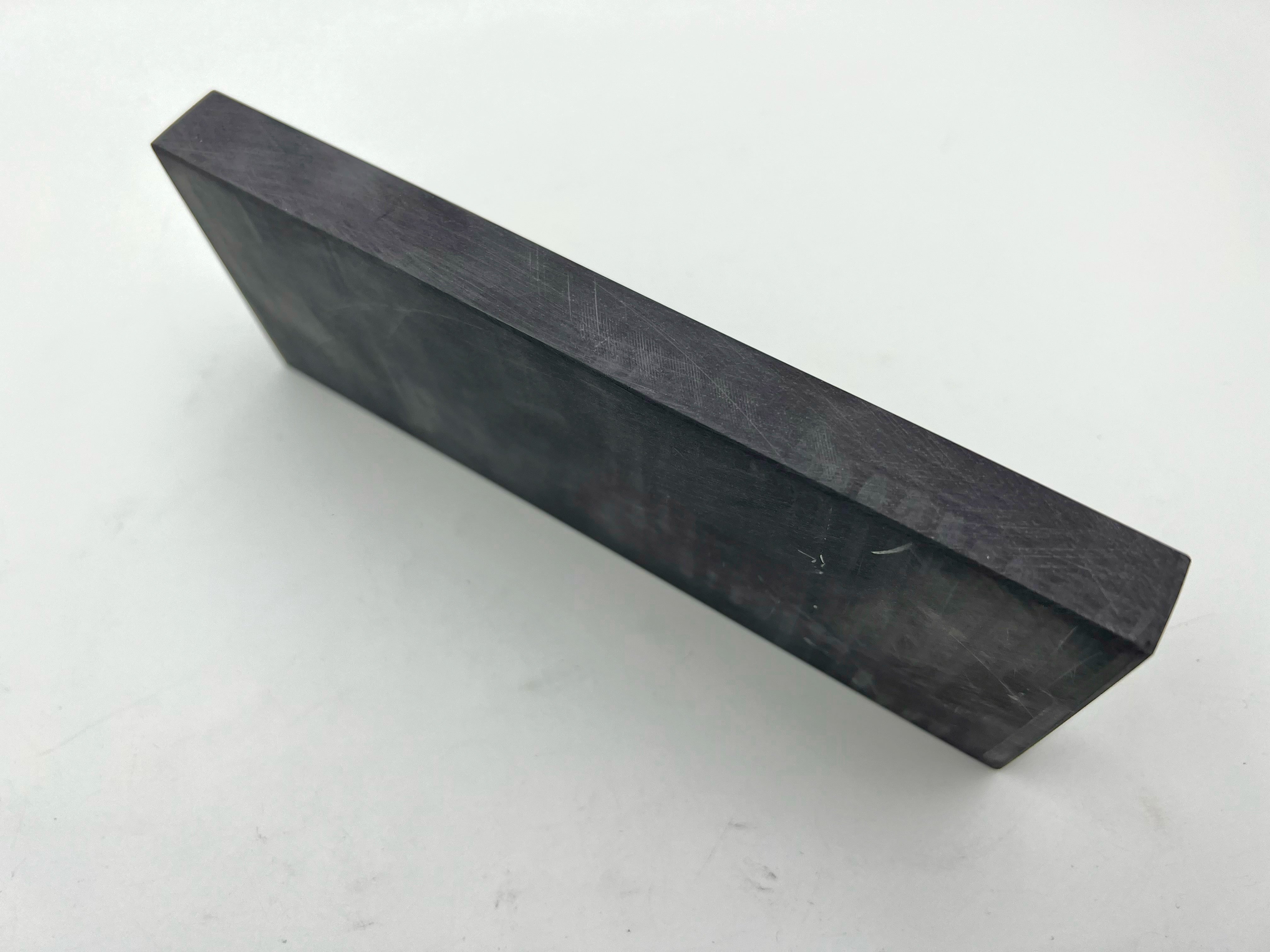 Belgian Blue Whetstone - 200 x 80mm (8x3.15") Natural Straight Razor Sharpening Hone Stone