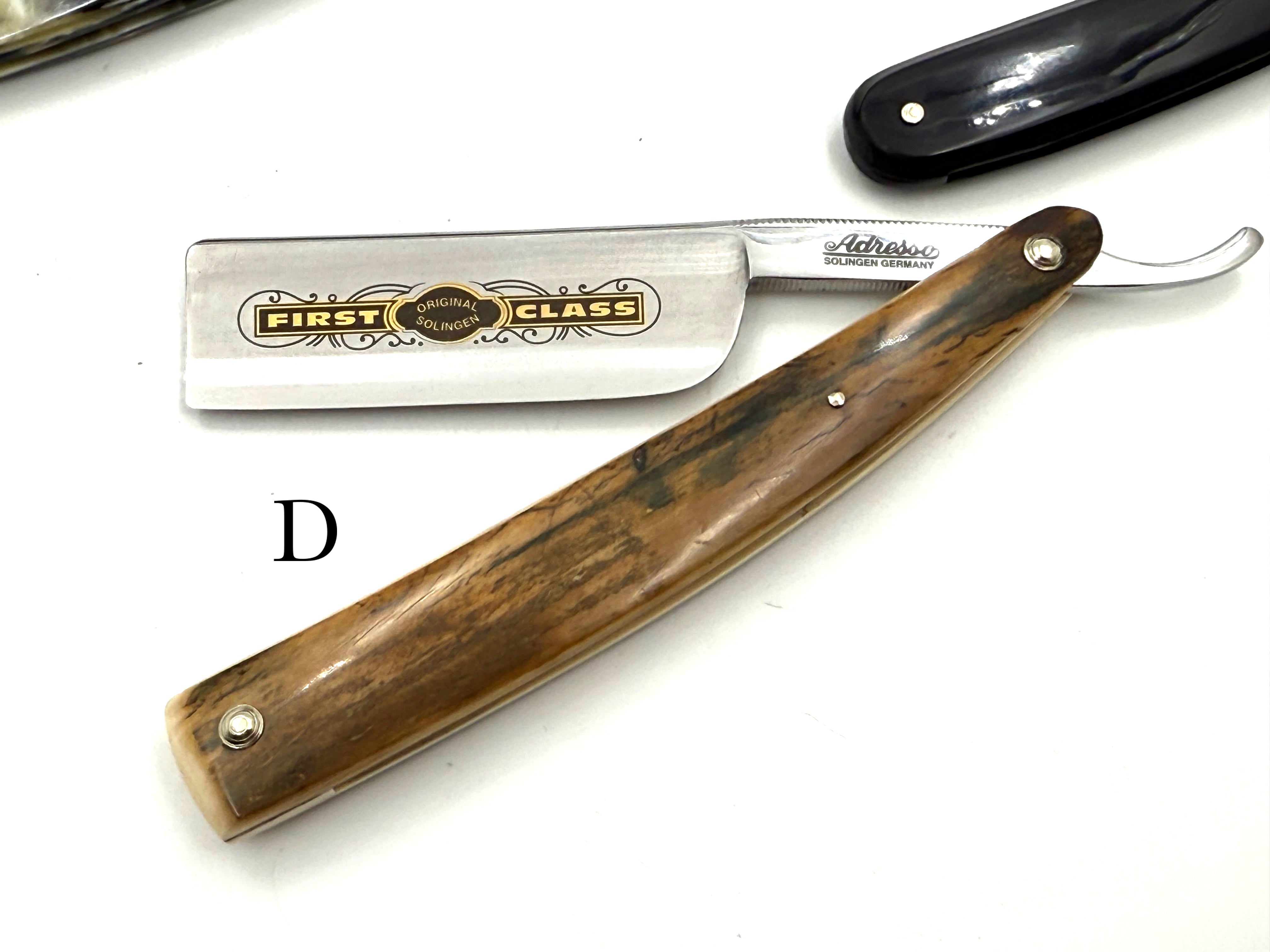 Werner Breidenbach - New 6/8-8/8 Solingen Straight Razors - CHOOSE YOUR RAZOR