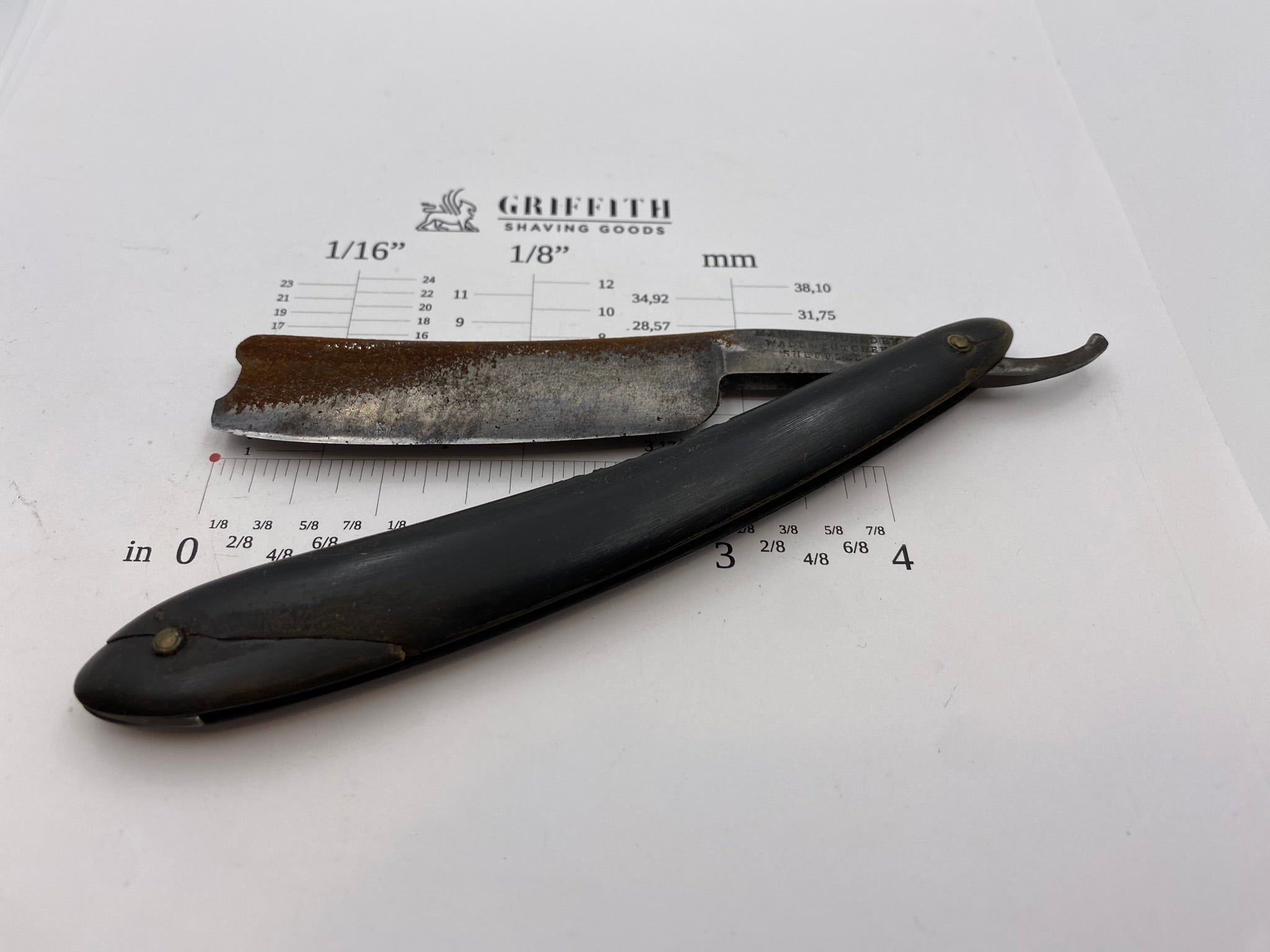 Vintage Wade & Butcher Sheffield Razor for Restoration