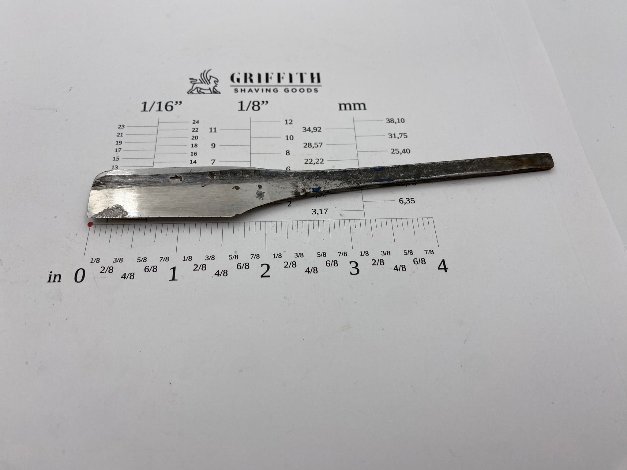 Vintage Japanese Kamisori Razor for Restoration