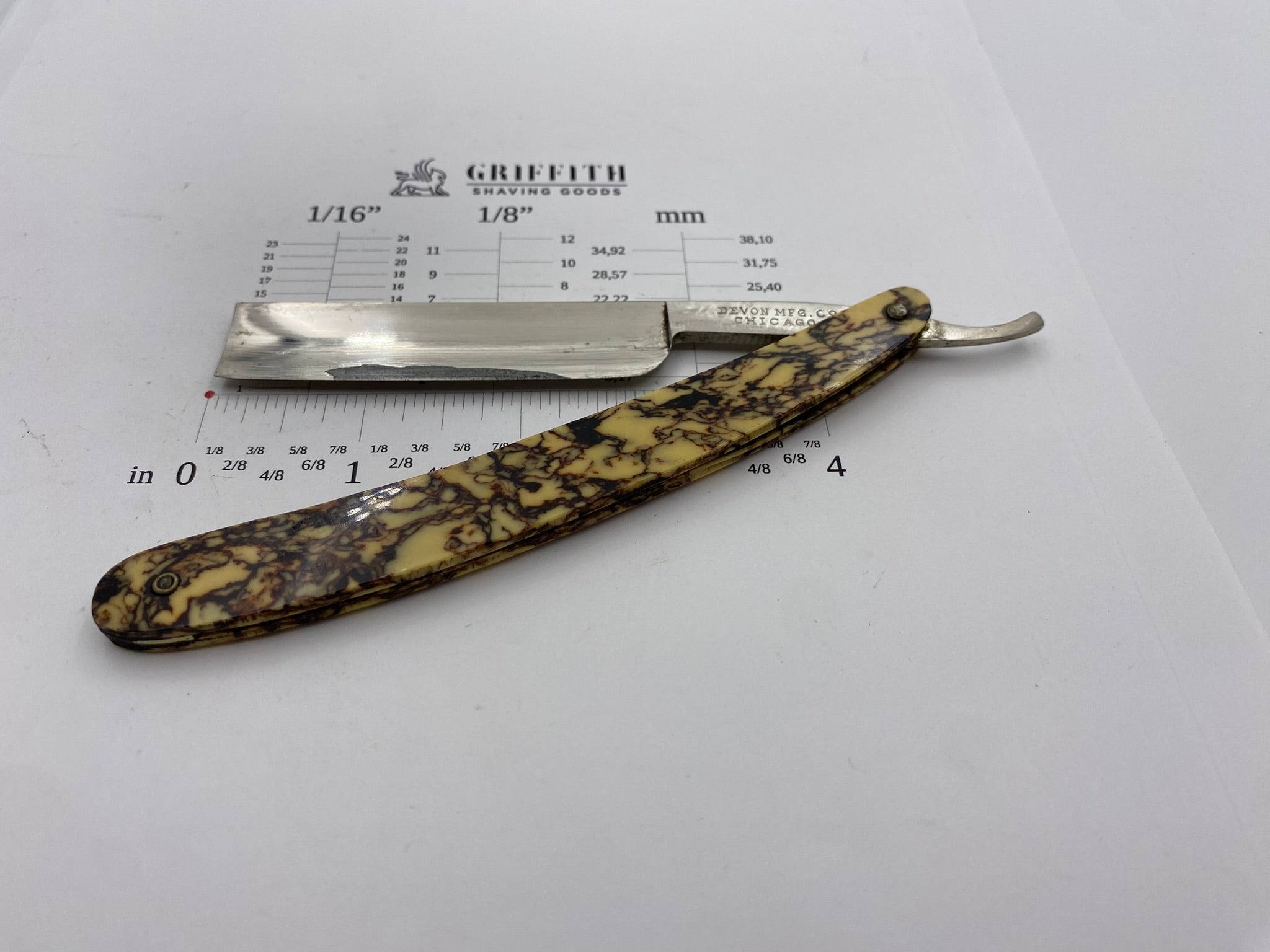 Vintage Devon Mfg. Co. Razor for Restoration