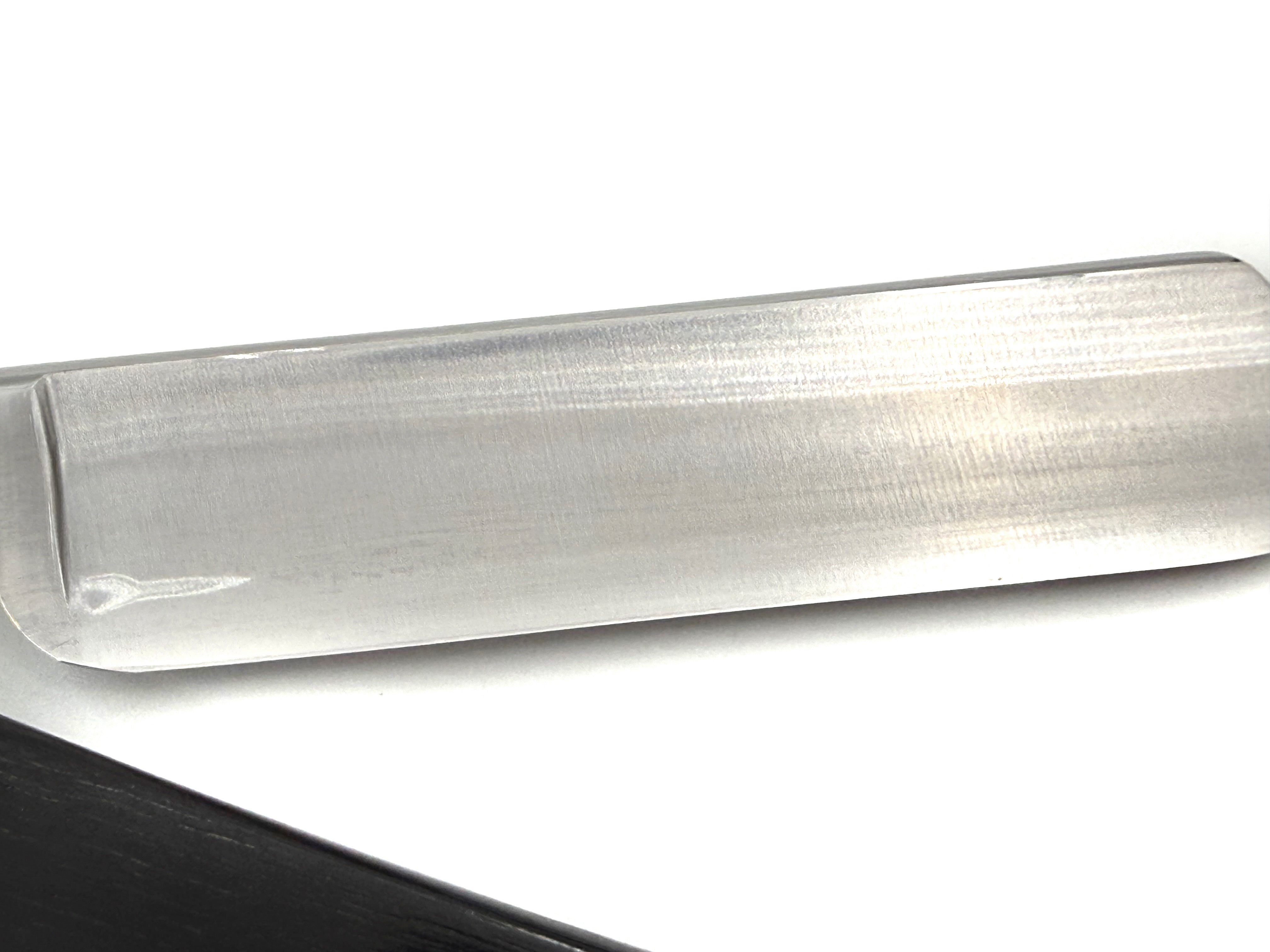 Dovo "Astrale" Ebony Handle 5/8 Full Hollow Solingen Straight Razor