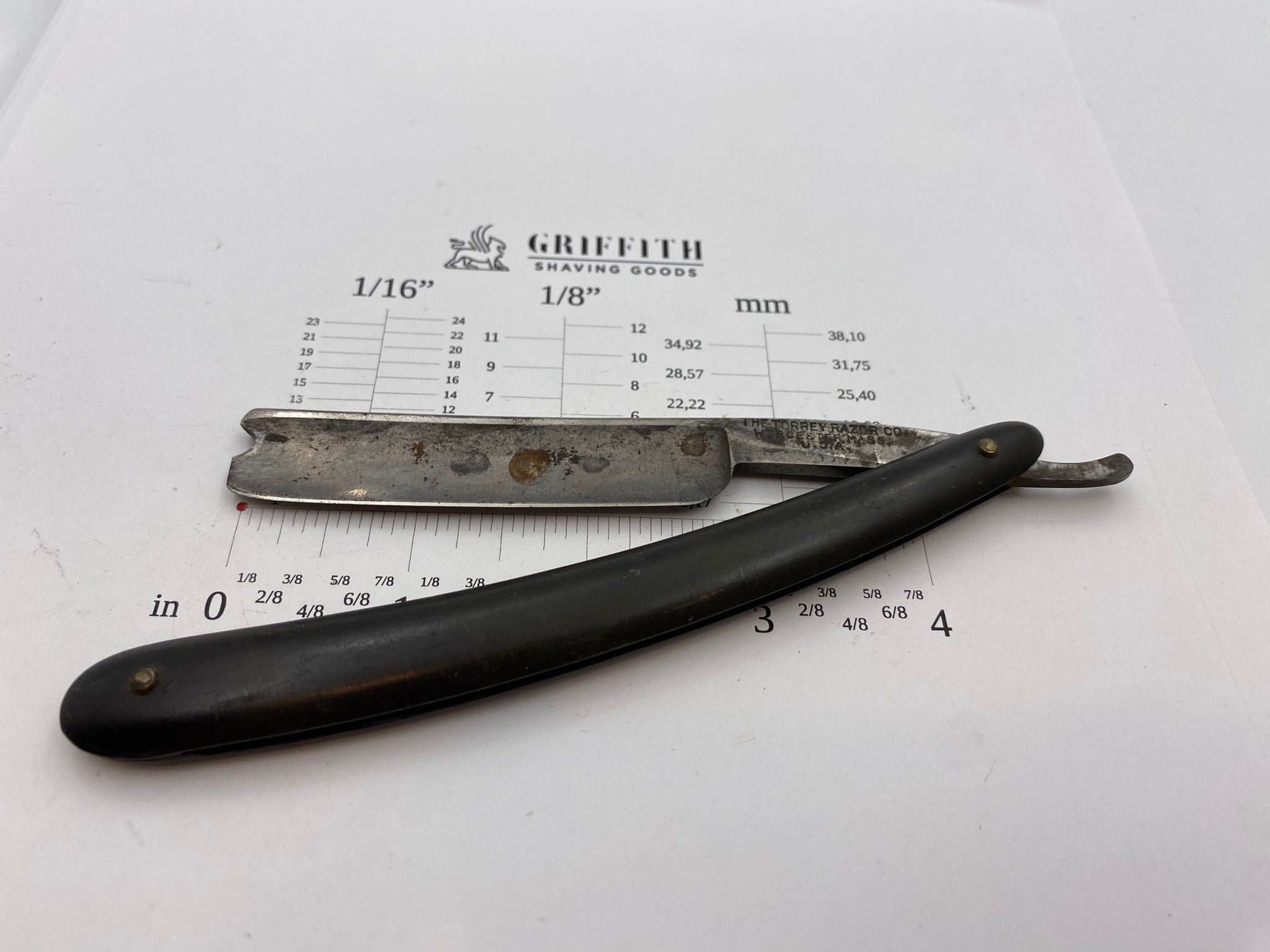 Vintage Torrey Razor Co. Razor for Restoration