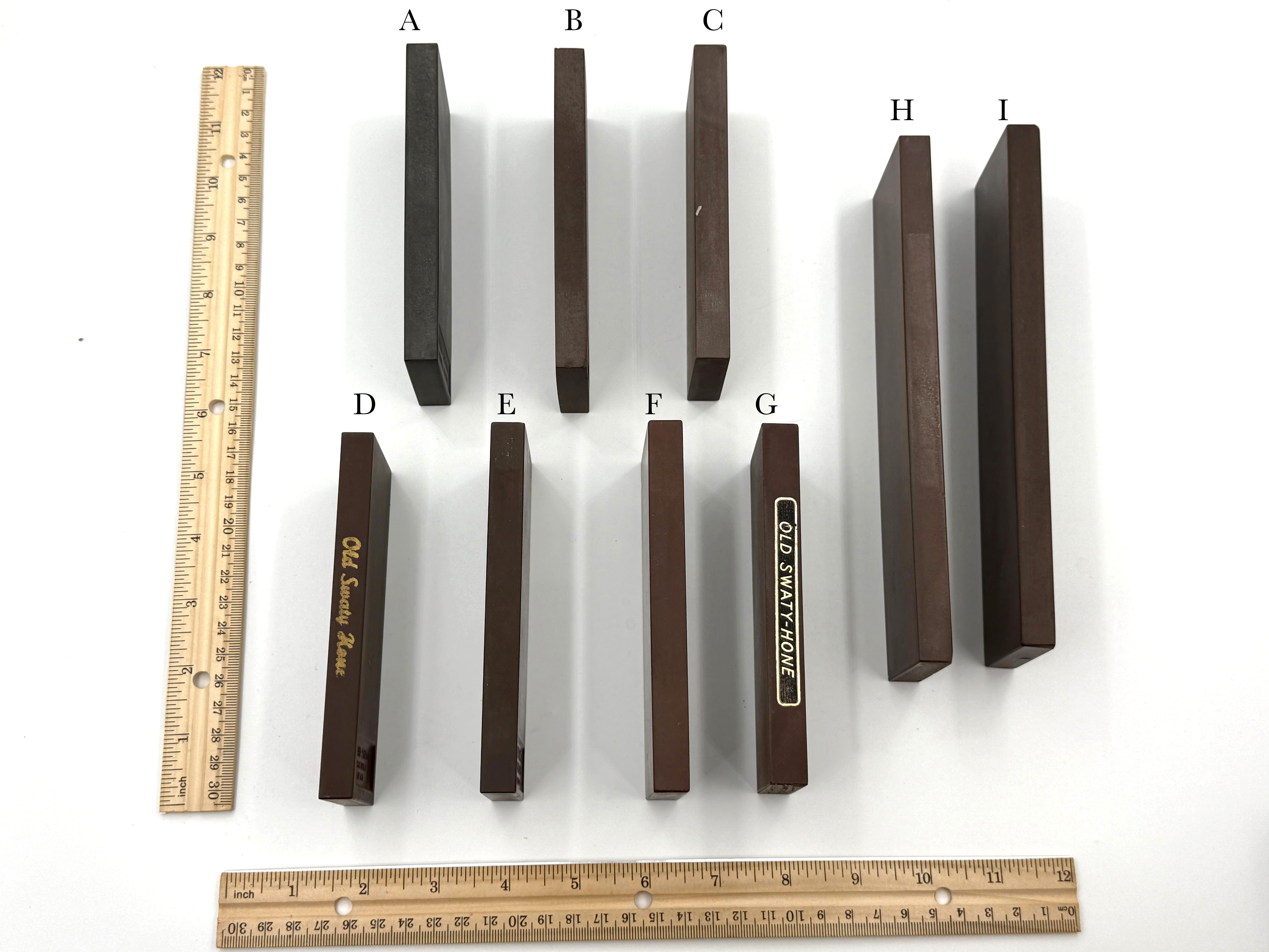Franz Swaty Minty Vintage Barber's Razor Hones - Choose Your Hone