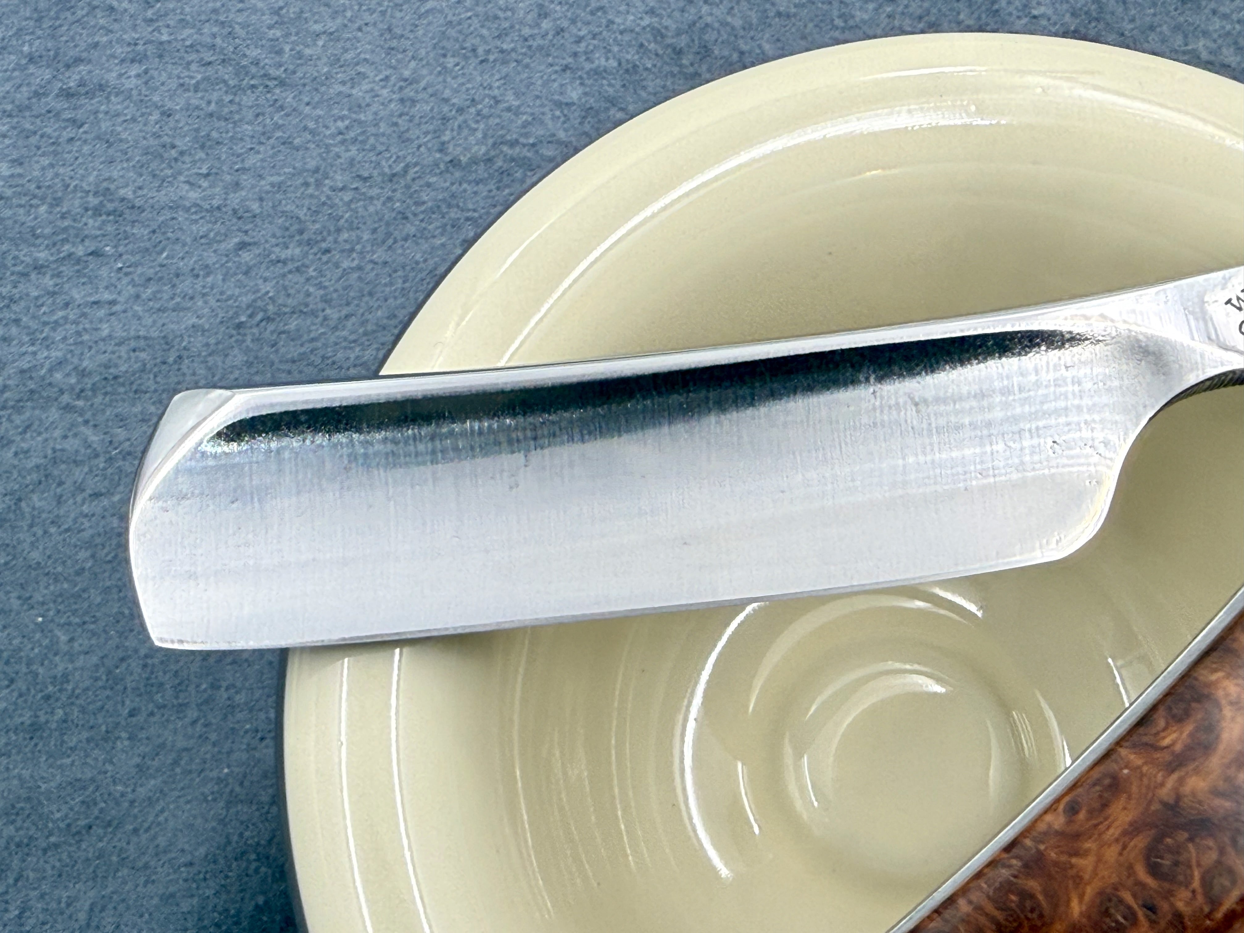 W. Picard 13/16 Full Hollow - Fully Restored French Straight Razor with Custom Scales- Shave Ready