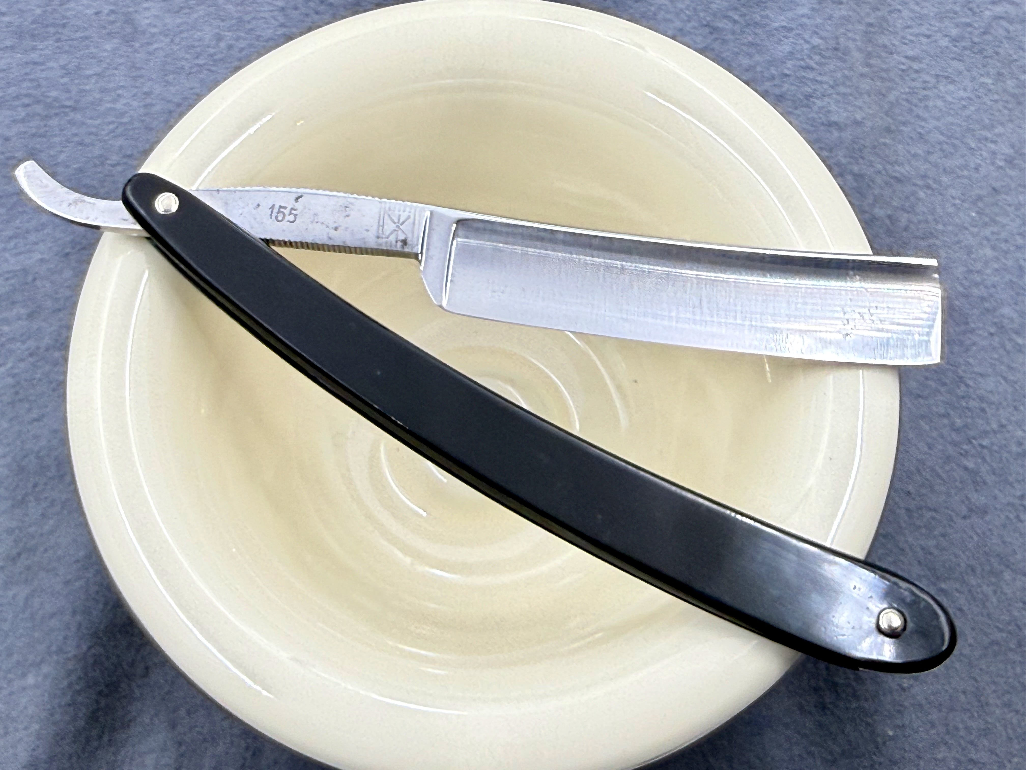 Cattaraugus Cutlery 155 Restored 5/8 - Vintage NY American Straight Razor - Shave Ready