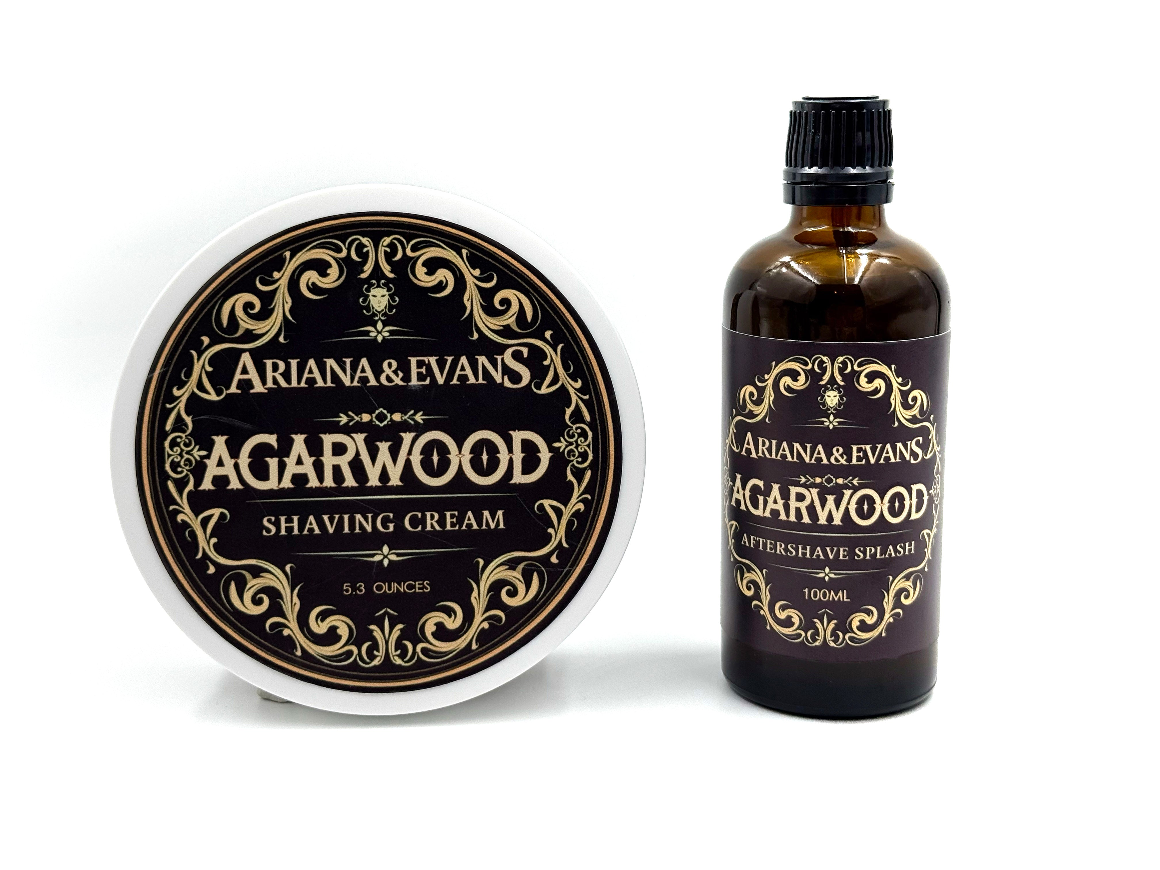 Ariana & Evans - Agarwood Shaving Soap OR Aftershave Splash