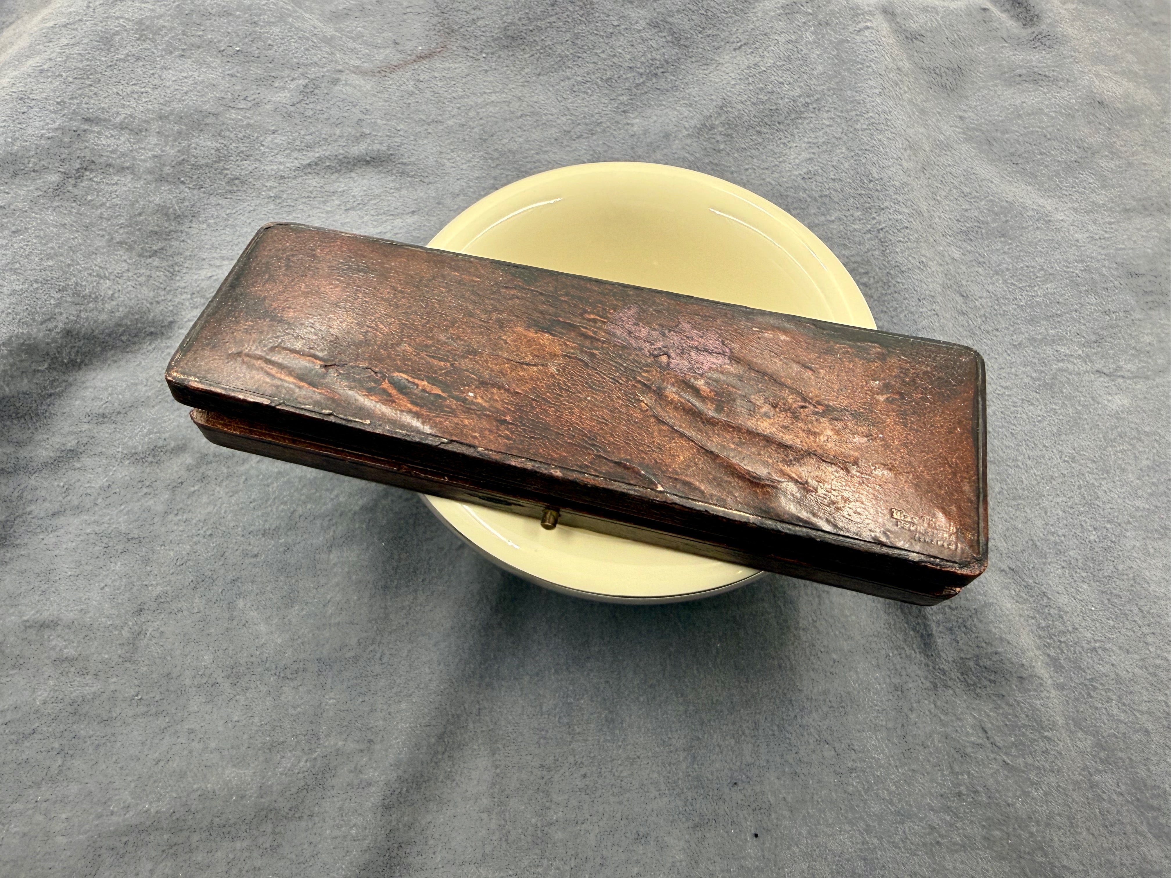 Klas Tornblom 9/16 Extra Hollow Cased Pair - Excellent Eskilstuna Sweden Straight Razors - Shave Ready