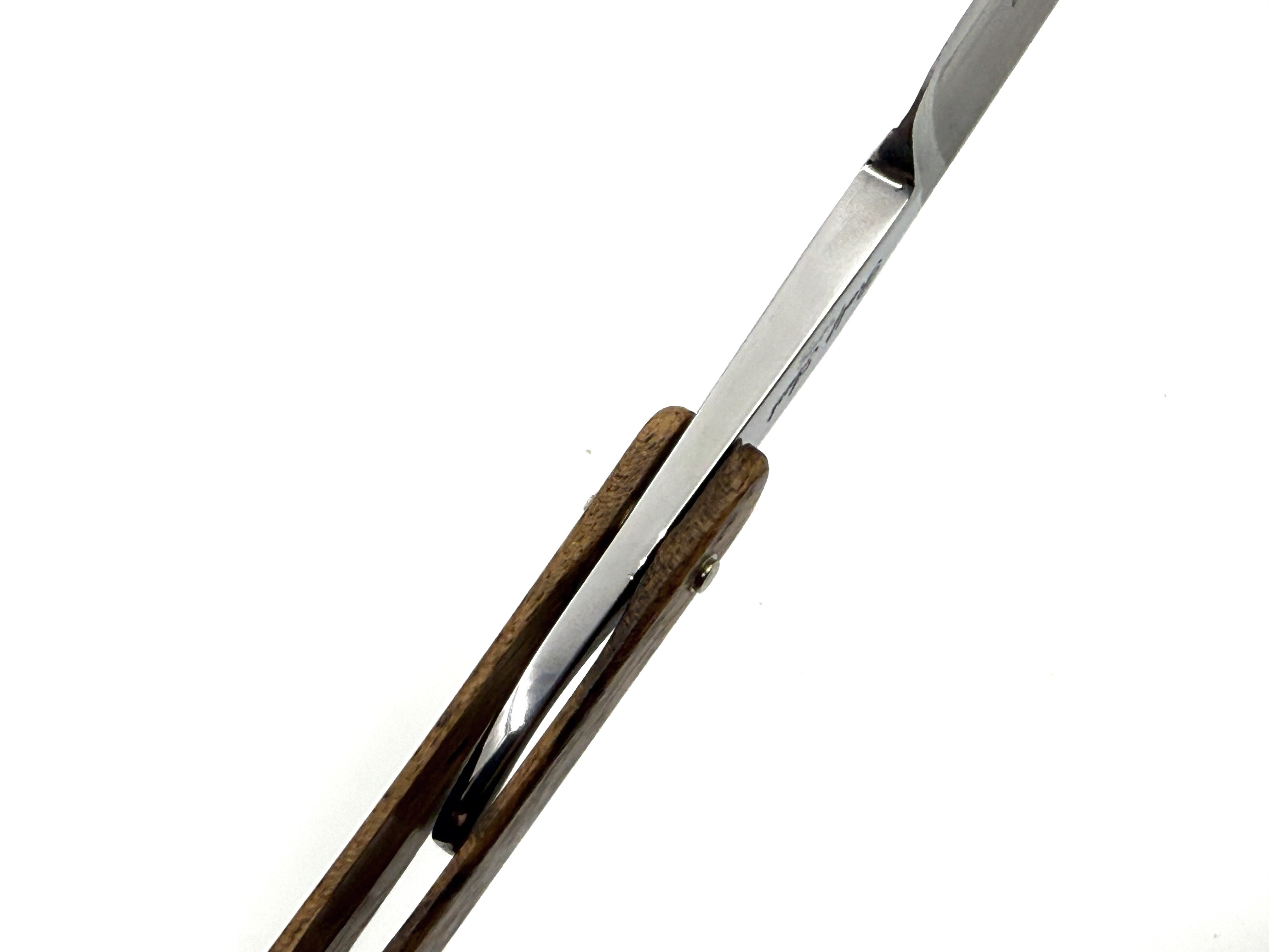 Ralf Aust 5/8 Blade with Spanish Tip & Blackwood Scales Full Hollow Solingen Straight Razor