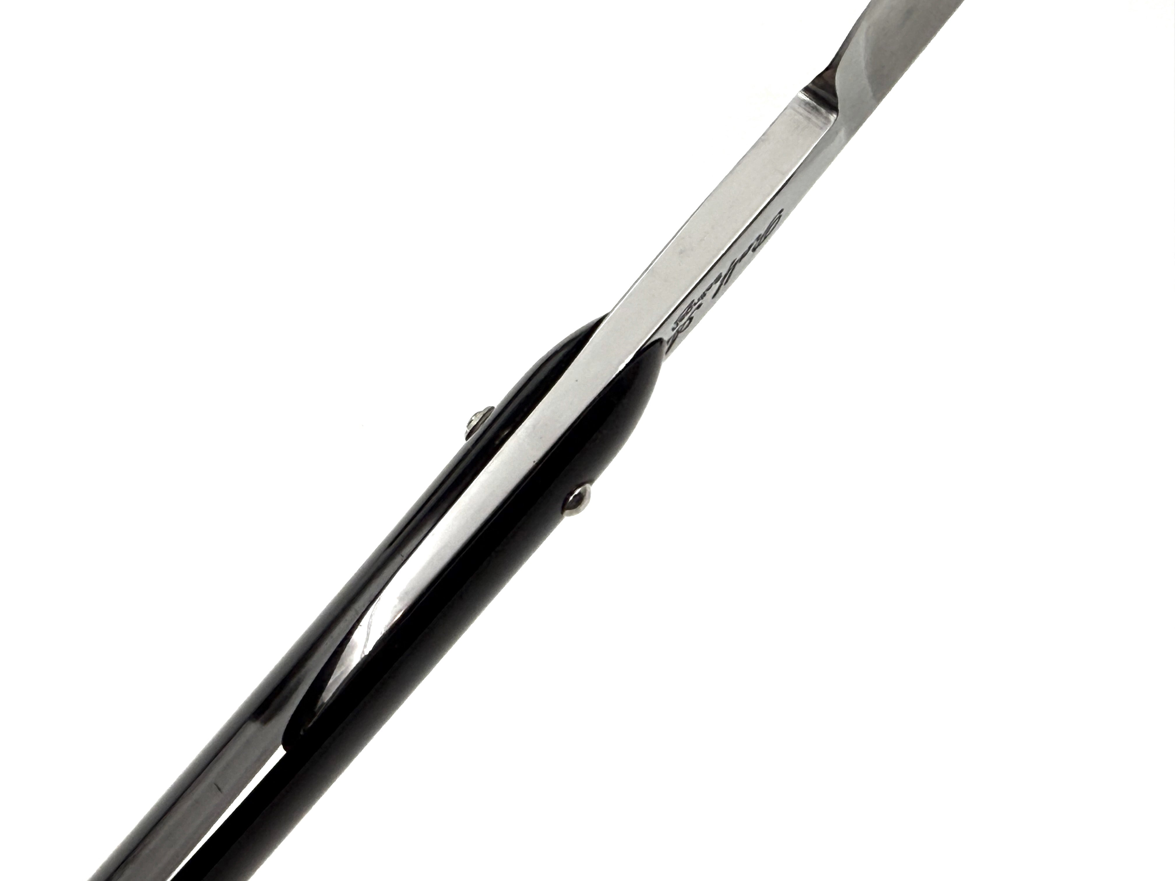 Ralf Aust 5/8 Blade with Round Tip & Plastic Scales Full Hollow Solingen Straight Razor