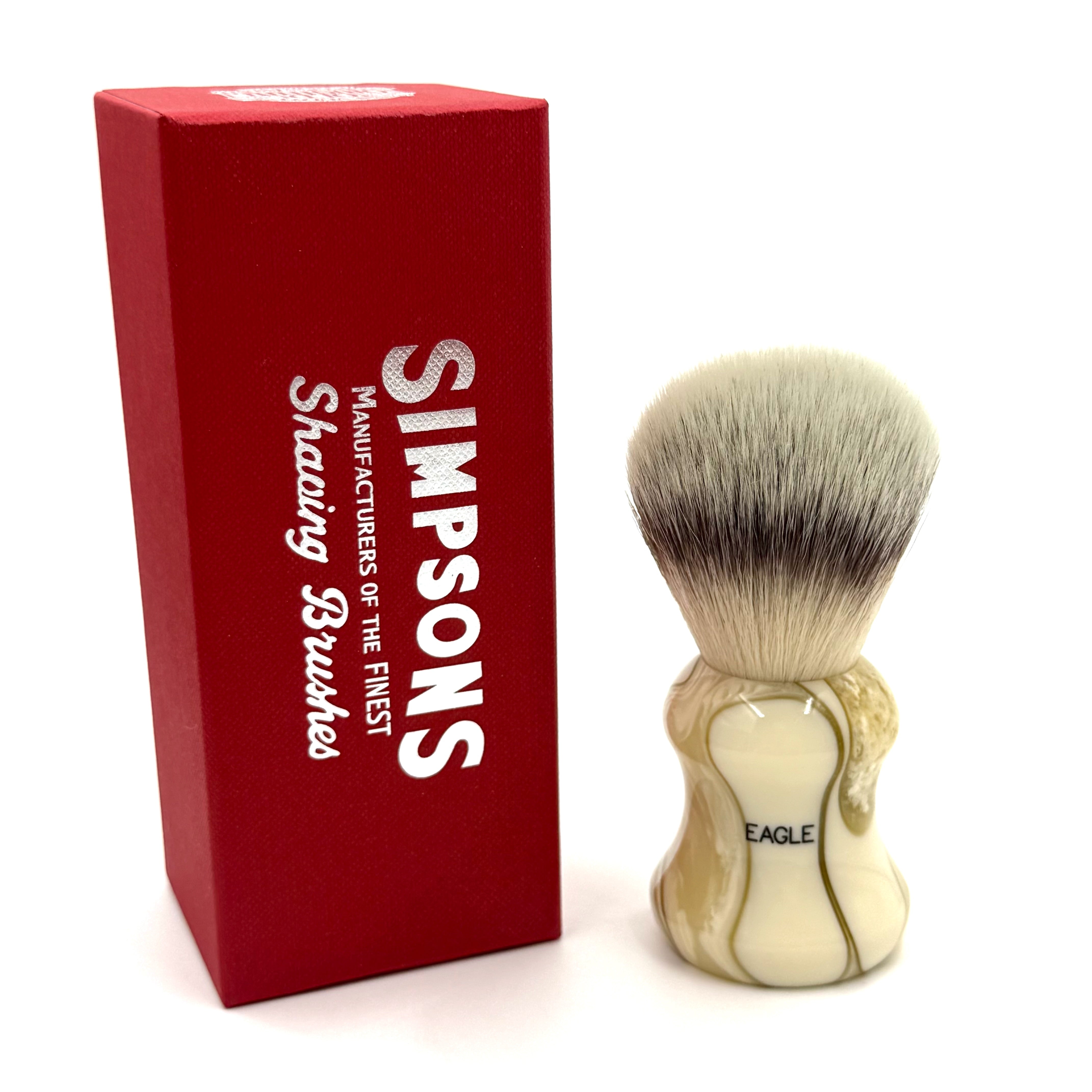 Limited Edition Eagle 3 Platinum Synthetic Shaving Brush - Vesta