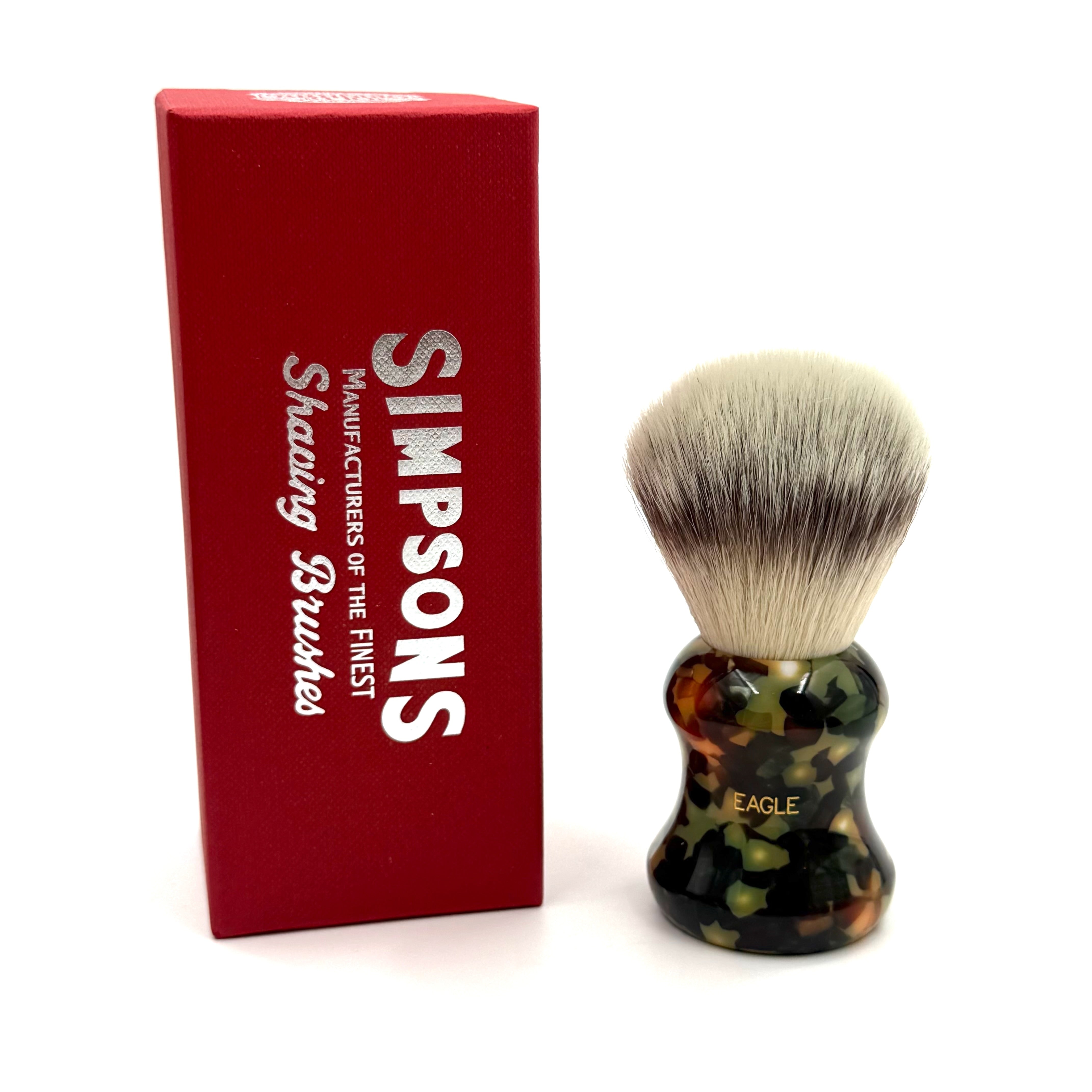 Limited Edition Eagle 3 Platinum Synthetic Shaving Brush - Autumn Falls
