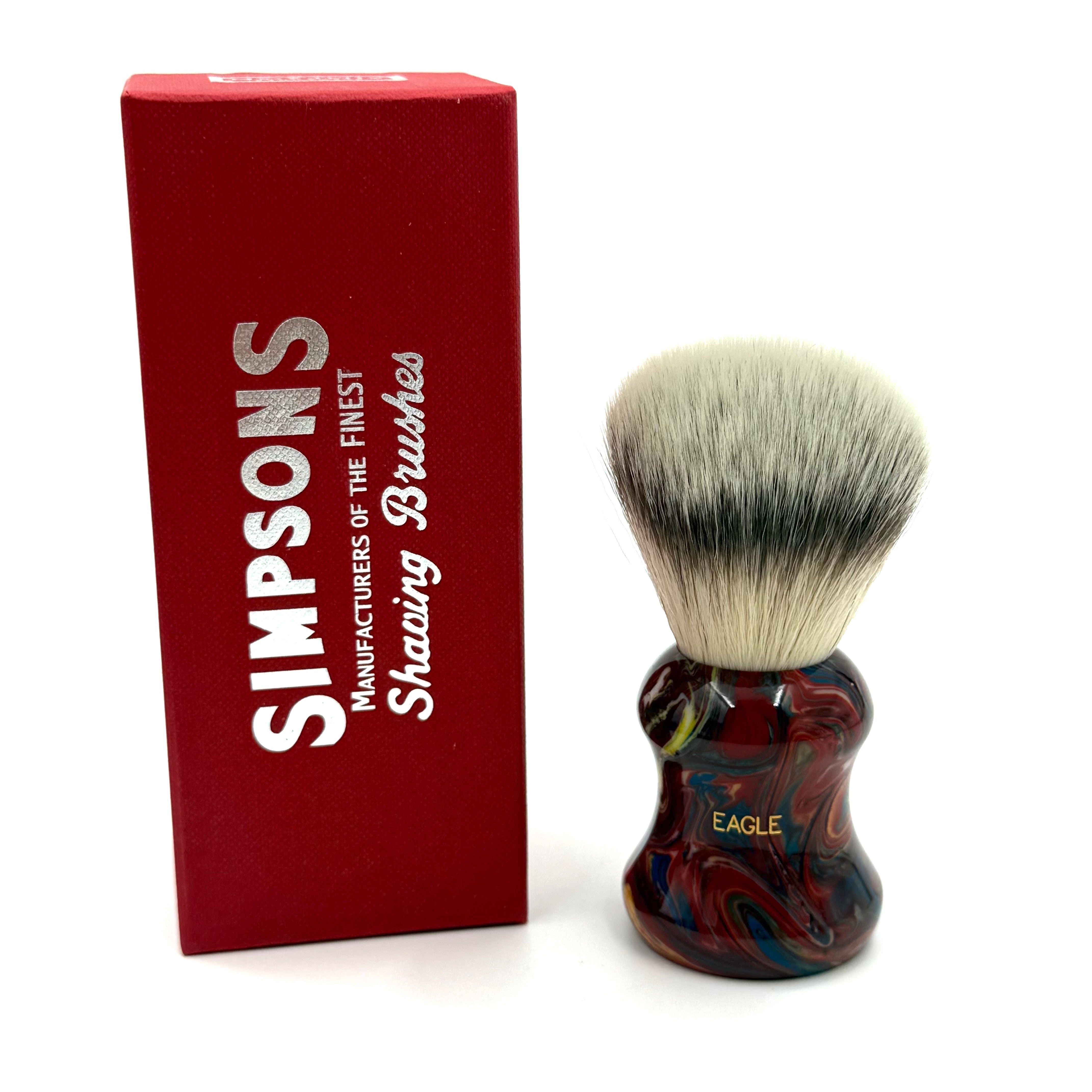 Limited Edition Eagle 3 Platinum Synthetic Shaving Brush - Triton