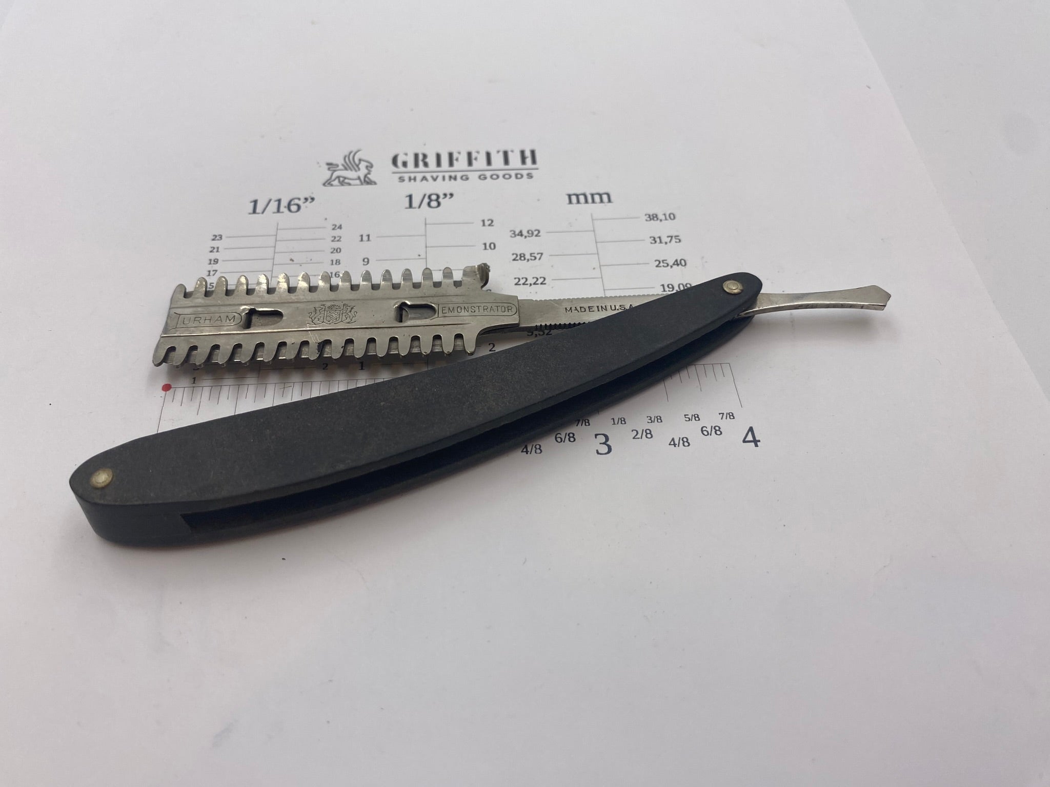 Vintage Durham Duplex Razor for Restoration