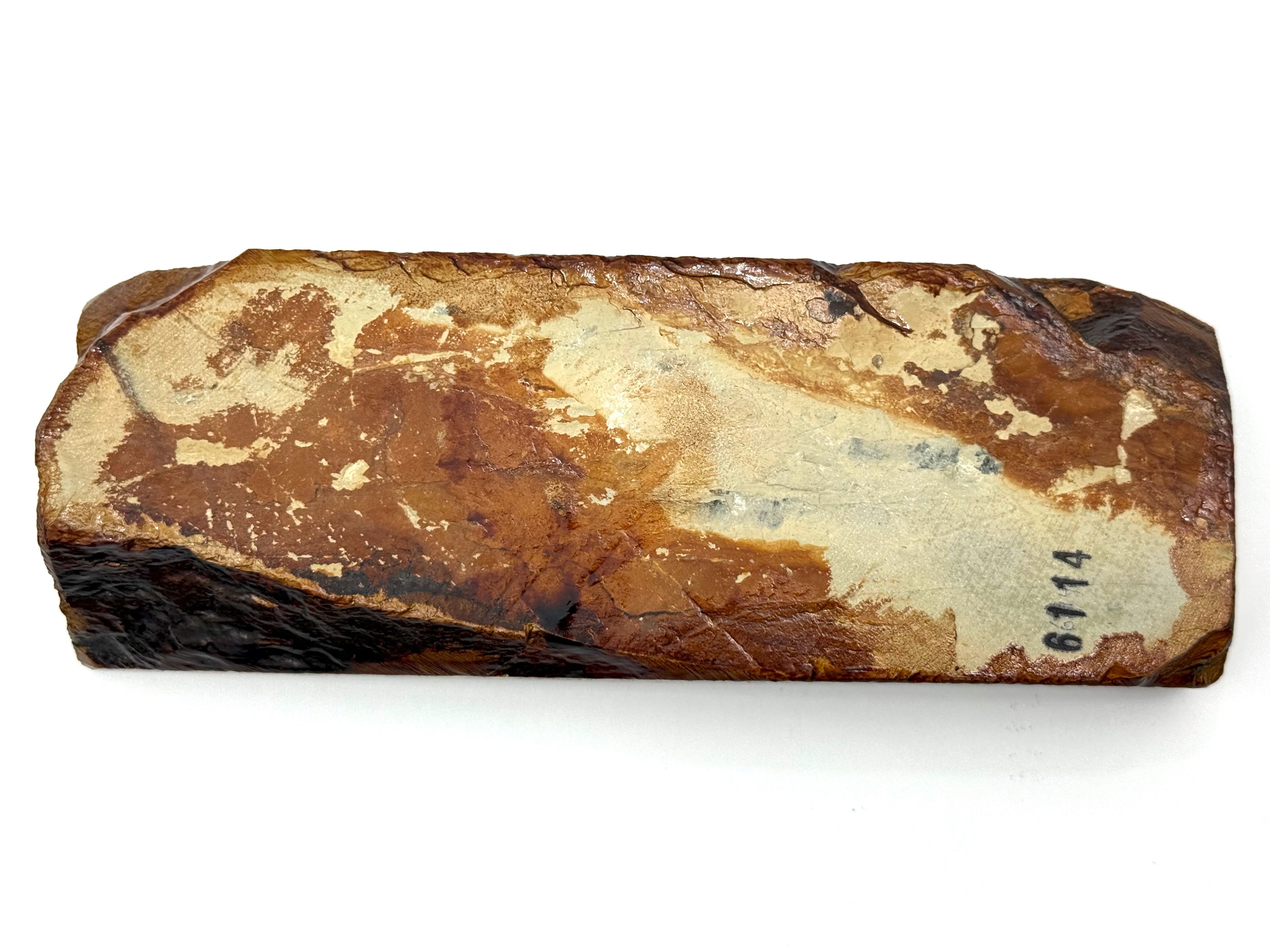 Aiiwatani Asagi Nashiji Suminagashi Japanese Natural Finishing Whetstone