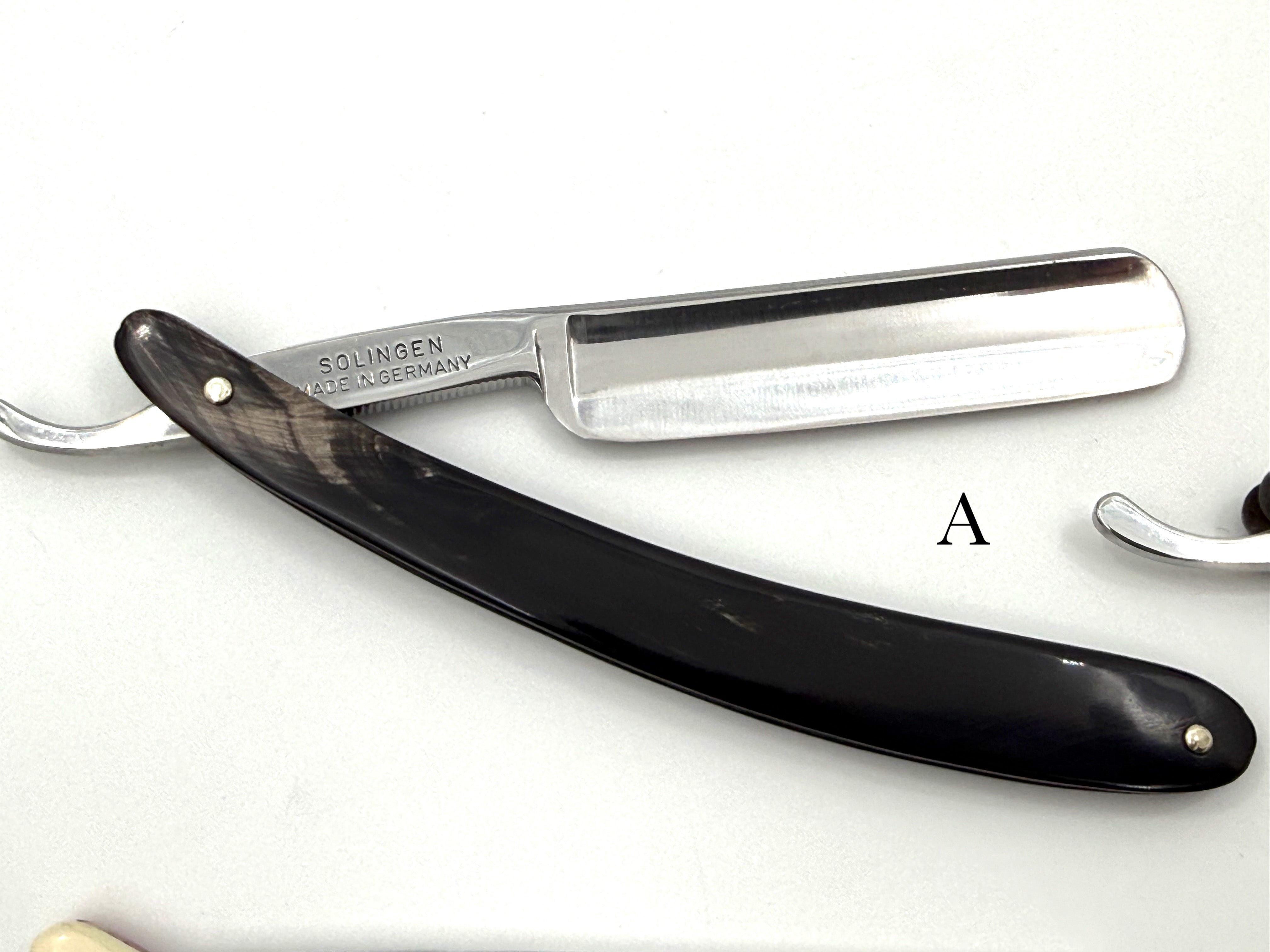 Werner Breidenbach - New 5/8-6/8 Solingen Straight Razors - CHOOSE YOUR RAZOR