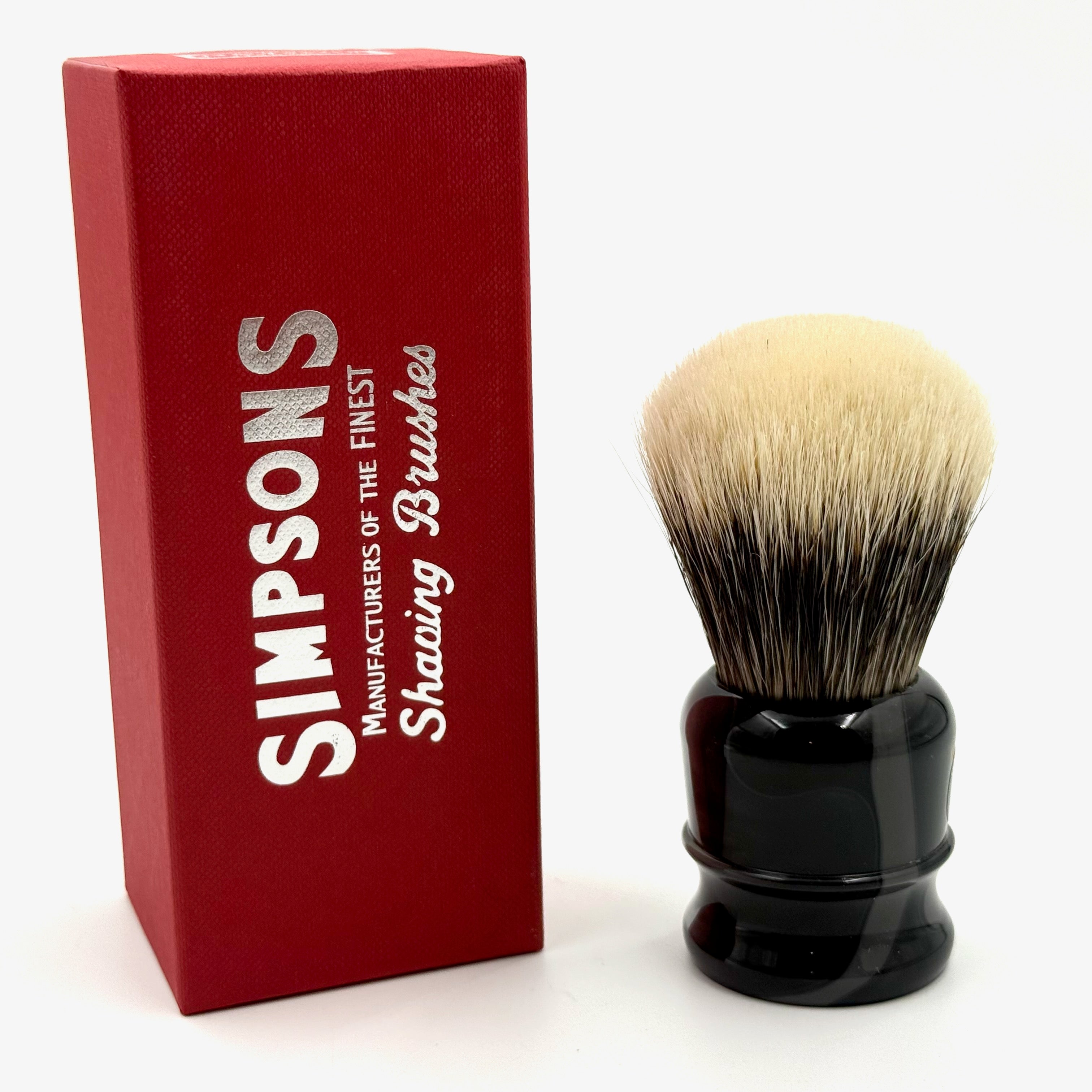 Limited Edition Simpson Chubby CH2 Manchurian Badger Shaving Brush - Luna