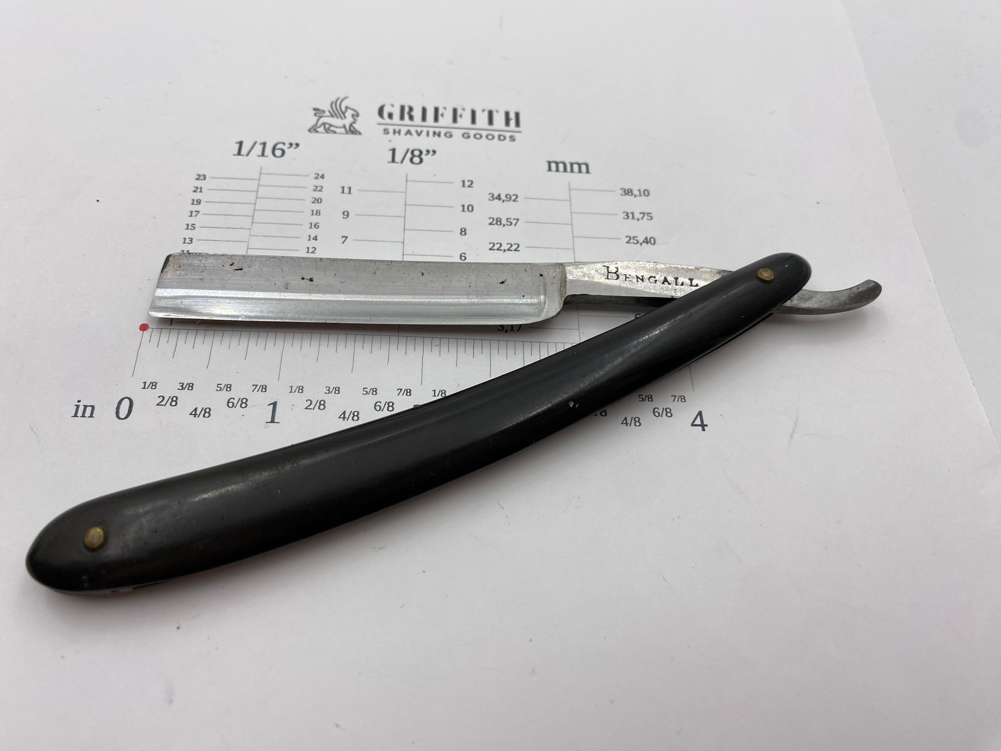 Vintage Bengall Sheffield Razor for Restoration