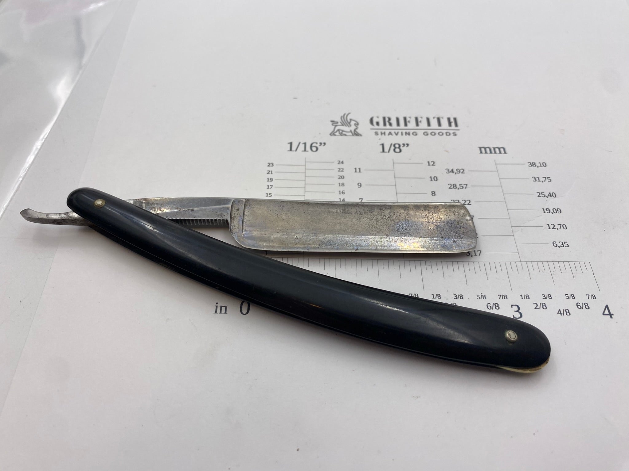Vintage Golden Rule Razor for Restoration
