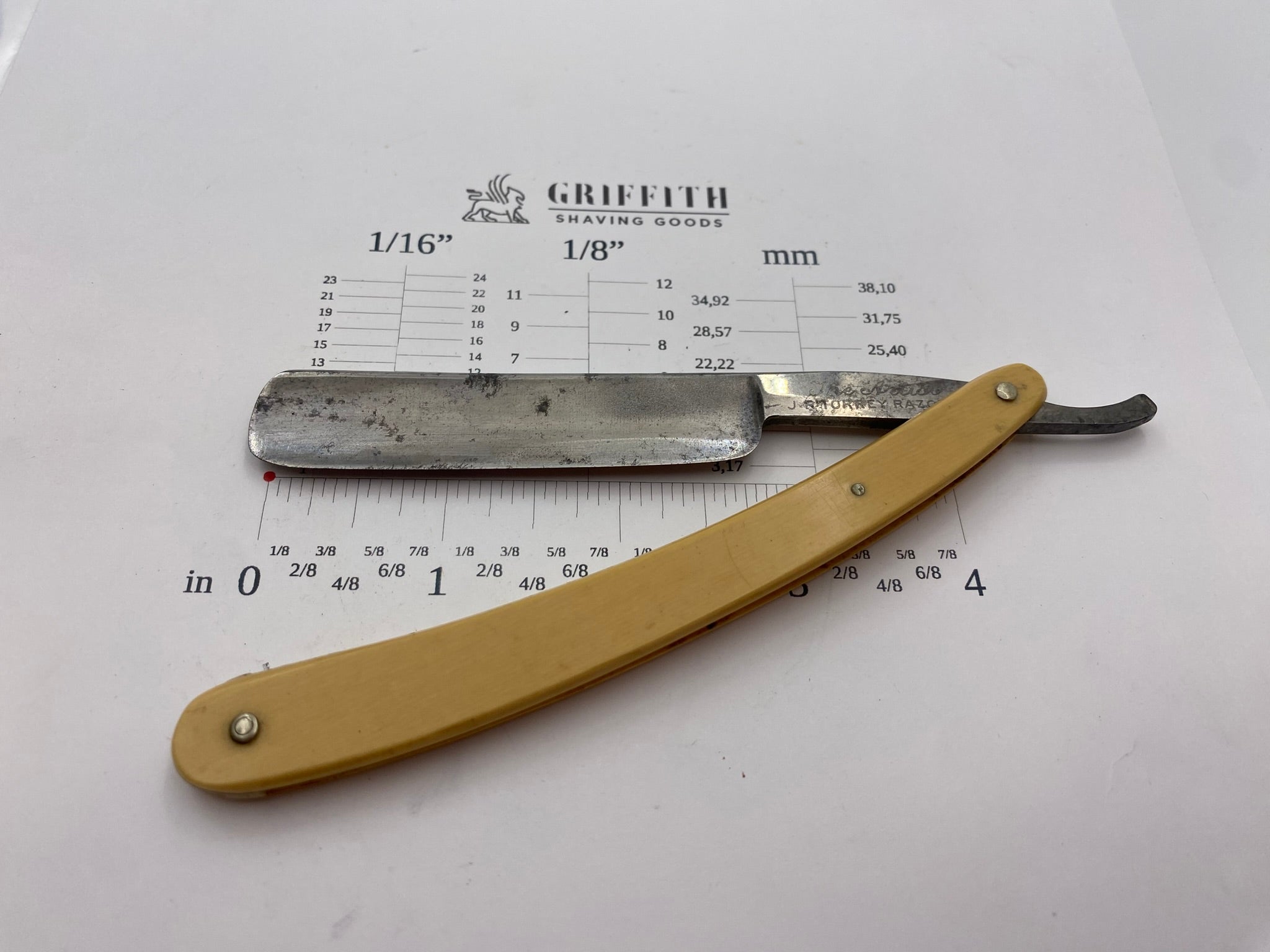 Vintage Torrey Razor Co. American Razor for Restoration