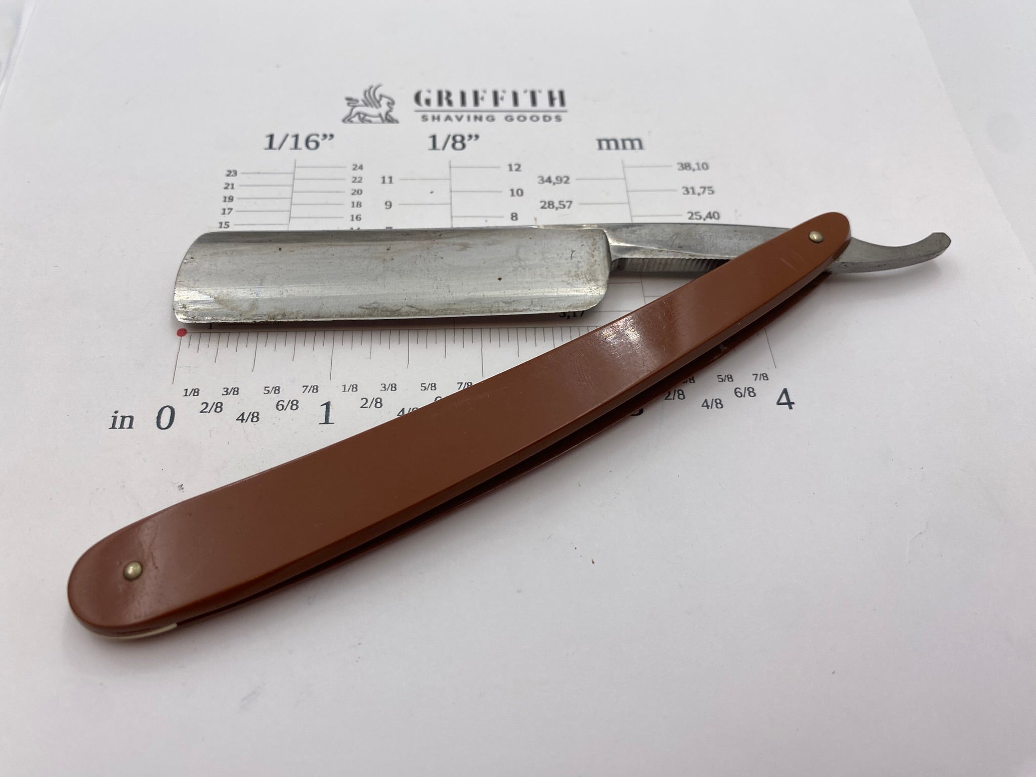 Vintage Geneva Cutlery American Razor for Restoration
