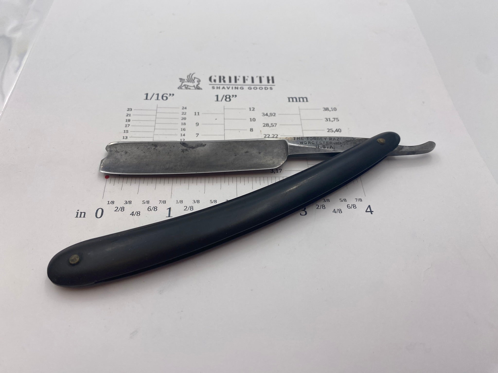 Vintage Torrey Razor Co. American Razor for Restoration