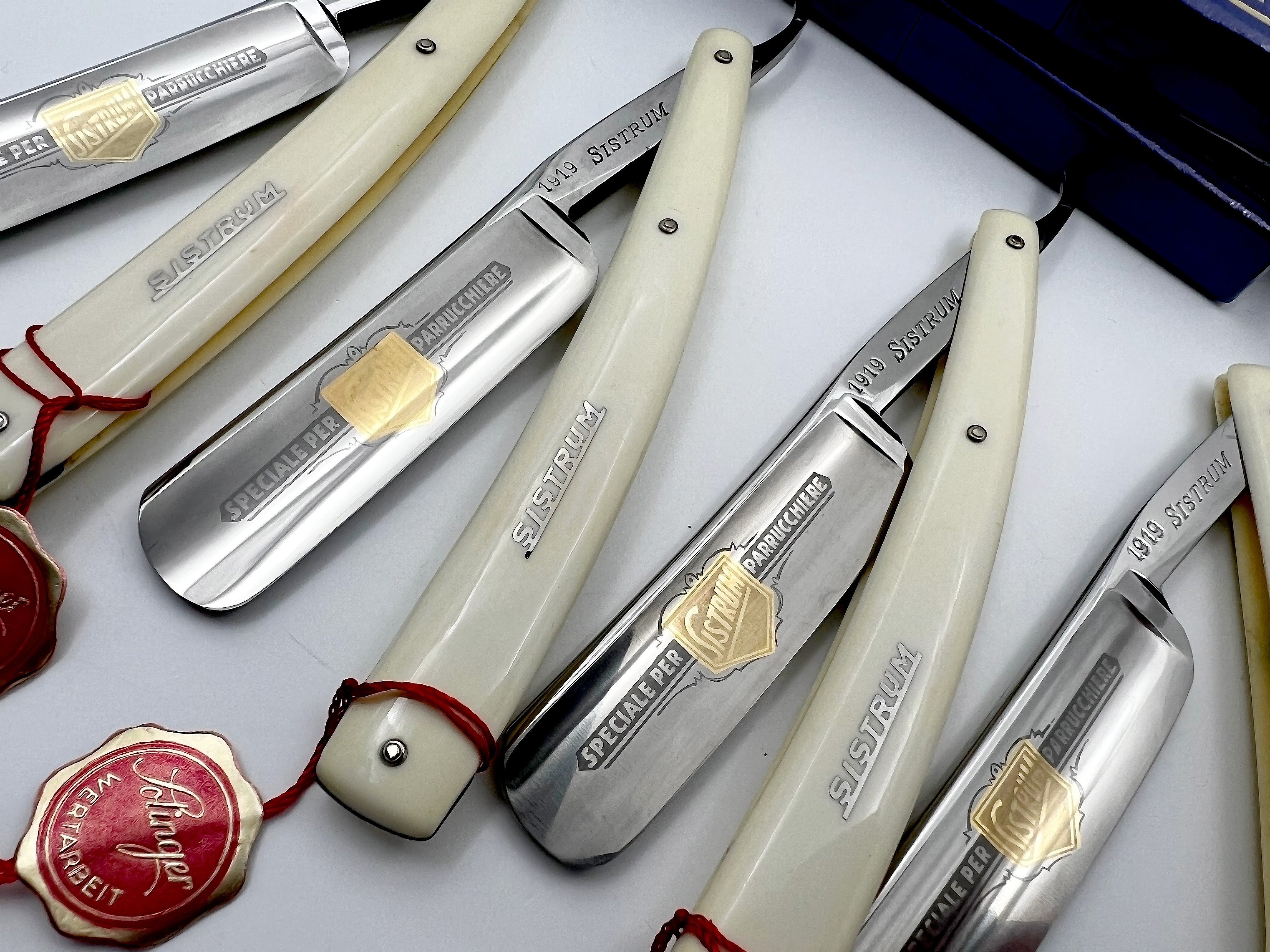 Paul Drees "Sistrum" - RARE NOS 6/8 Full Hollow Vintage Straight Razor