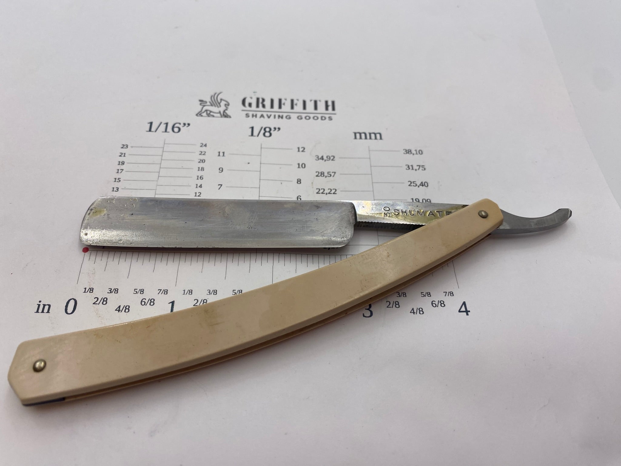 Vintage Shumate Razor for Restoration