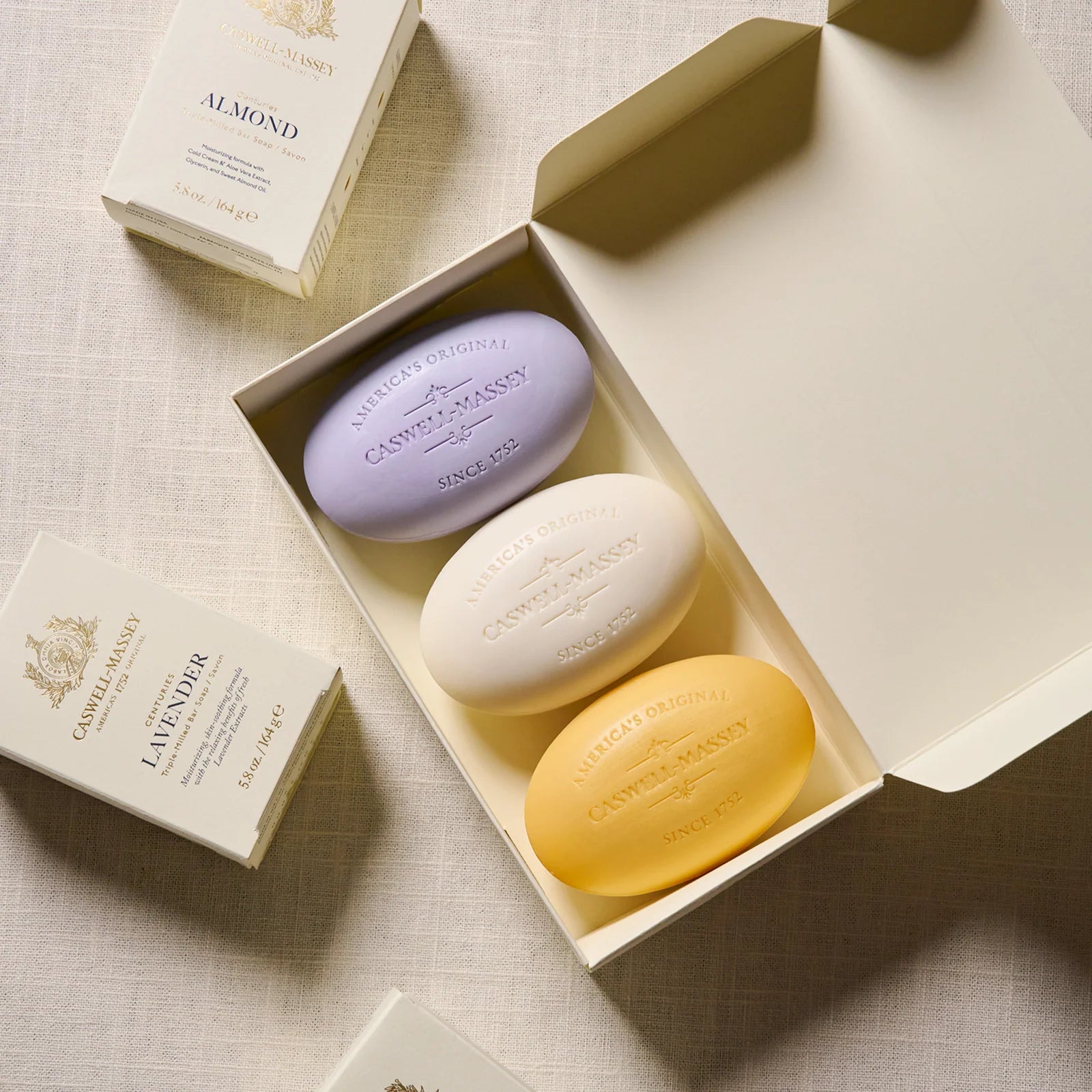 Caswell Massey Centuries Signature Three-Soap Set