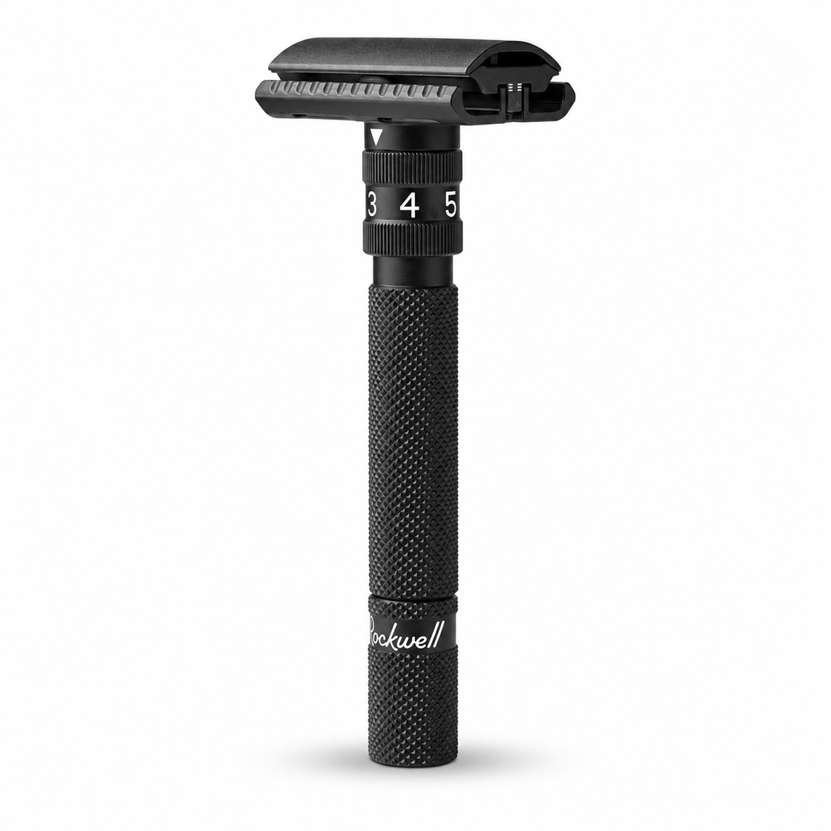 Rockwell SETPOINT™ Adjustable Safety Razor - Black Aluminum