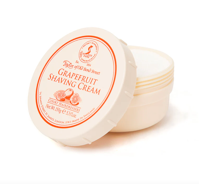 Taylor of Old Bond Street Grapefruit Shaving Cream Bowl 150g (5.3 oz)