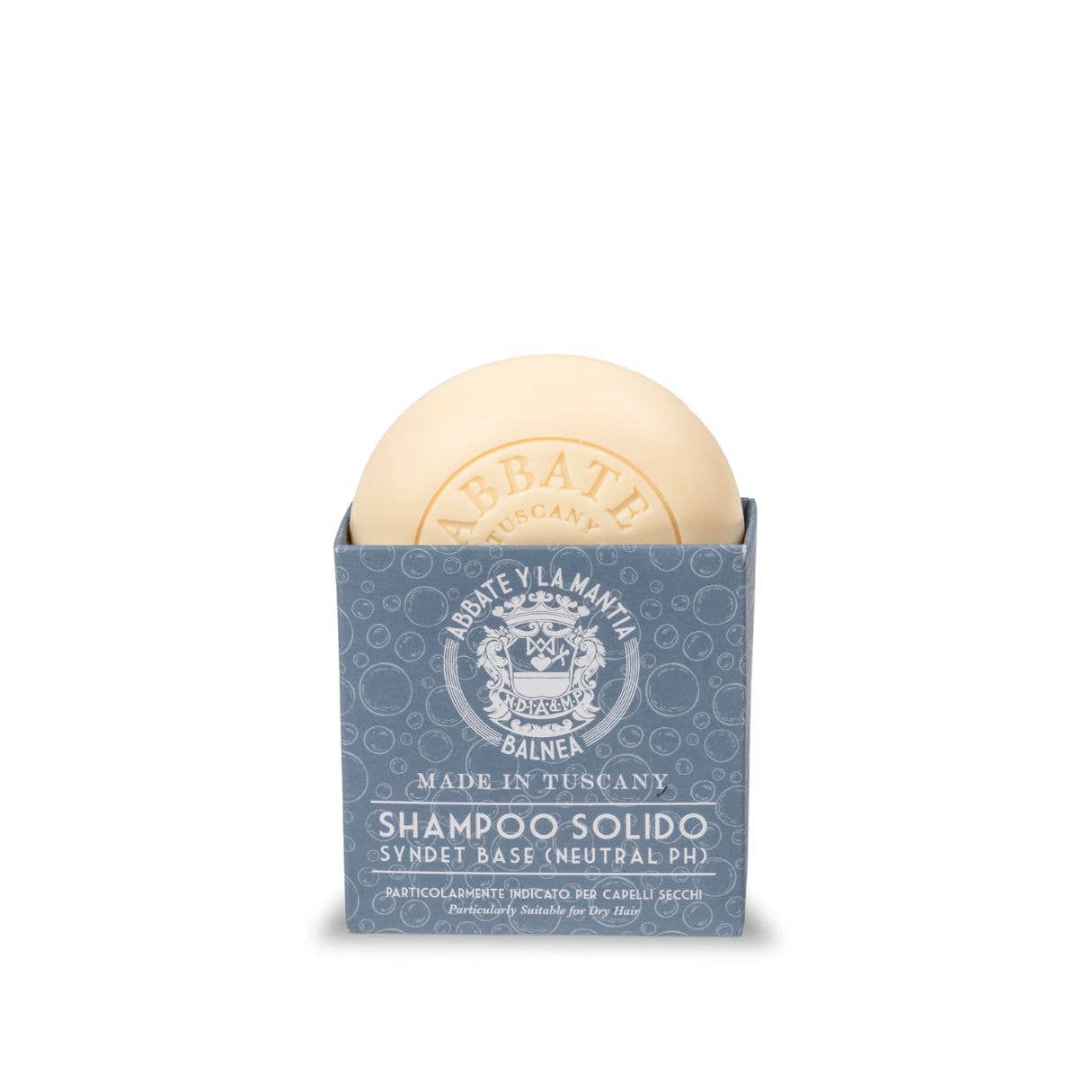 Abbate Y La Mantia - Solid Shampoo for Dry Hair | Saffron and Borage