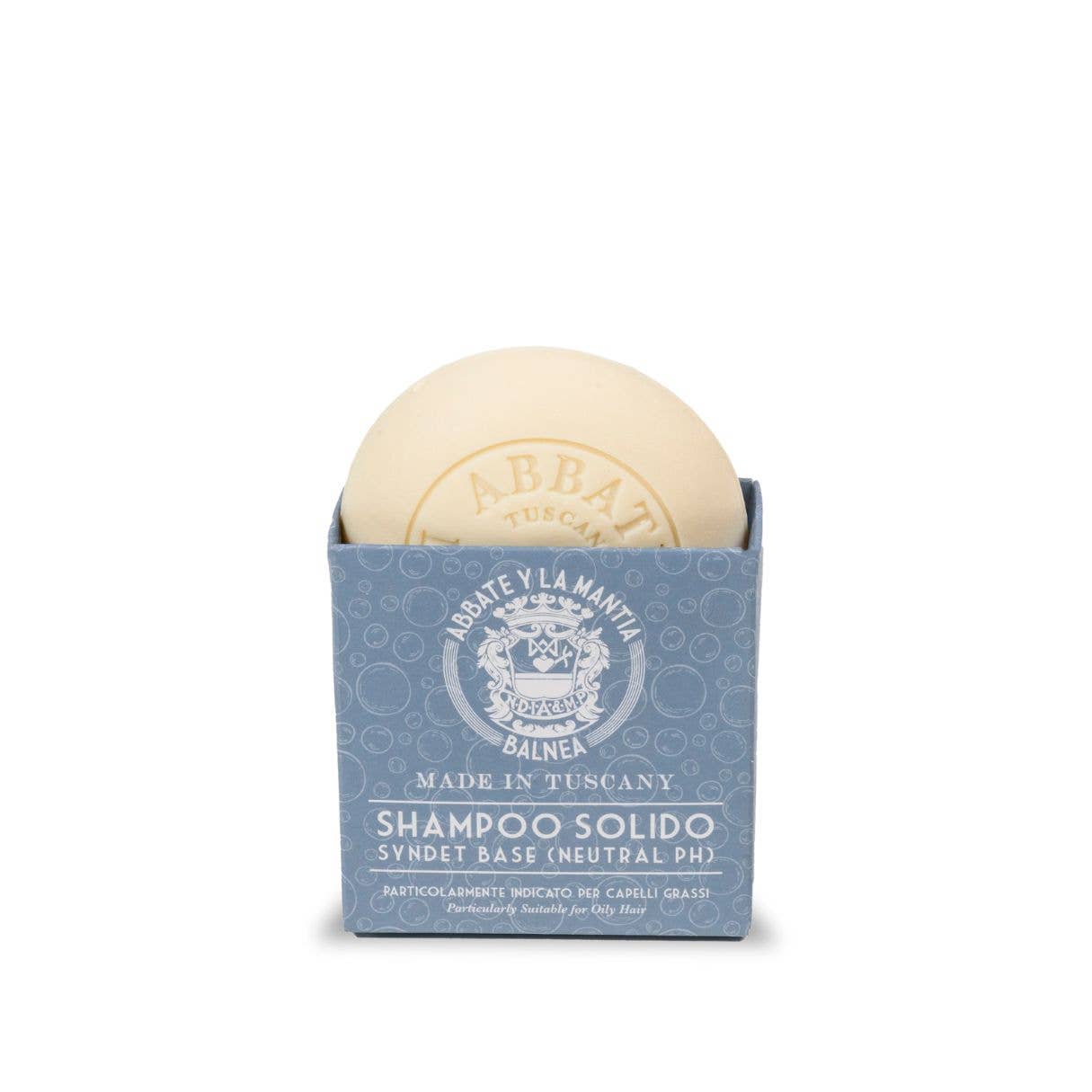 Abbate Y La Mantia - Solid Shampoo for Oily Hair | Saffron and Clays