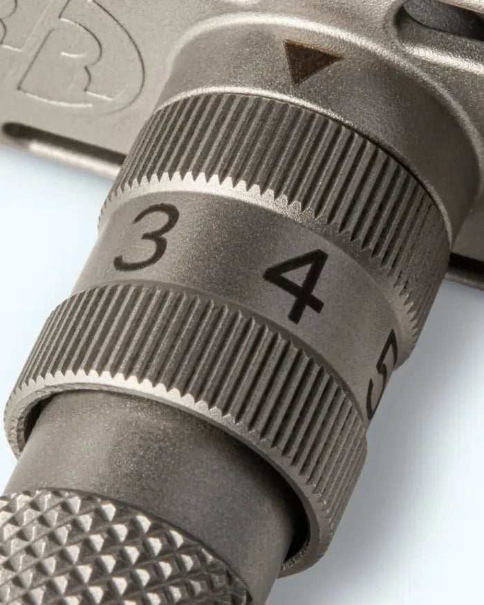 Rockwell SETPOINT™ Adjustable Safety Razor - Stainless Steel