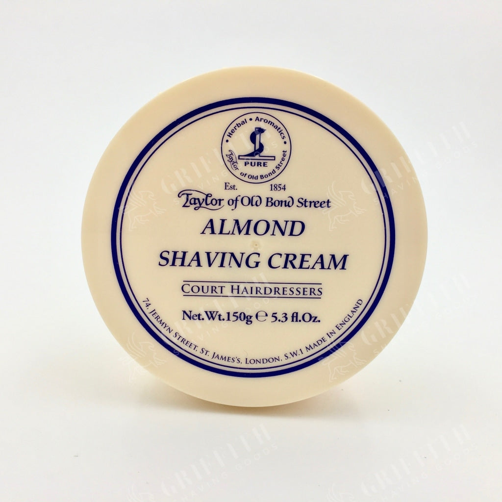 Taylor of Old Bond Street Almond Shaving Cream Bowl 150g (5.3 oz)