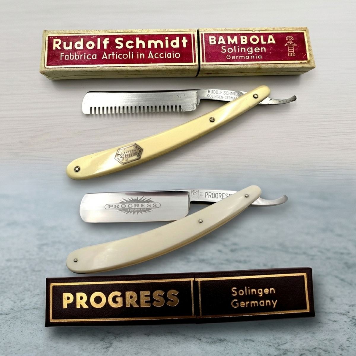 New Old Stock Straight Razors