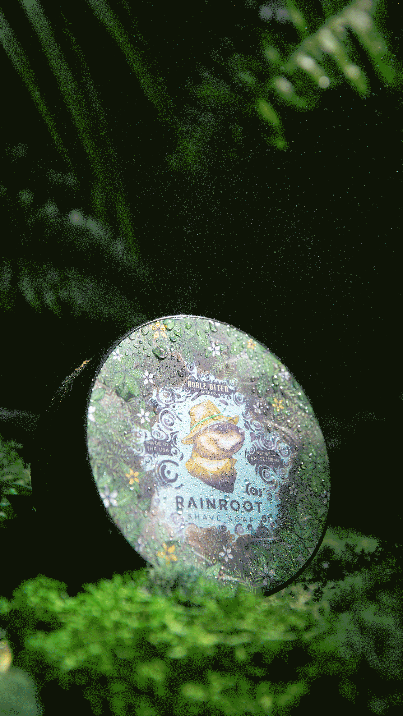 Noble Otter Soap Co. - Rainroot Shave Soap