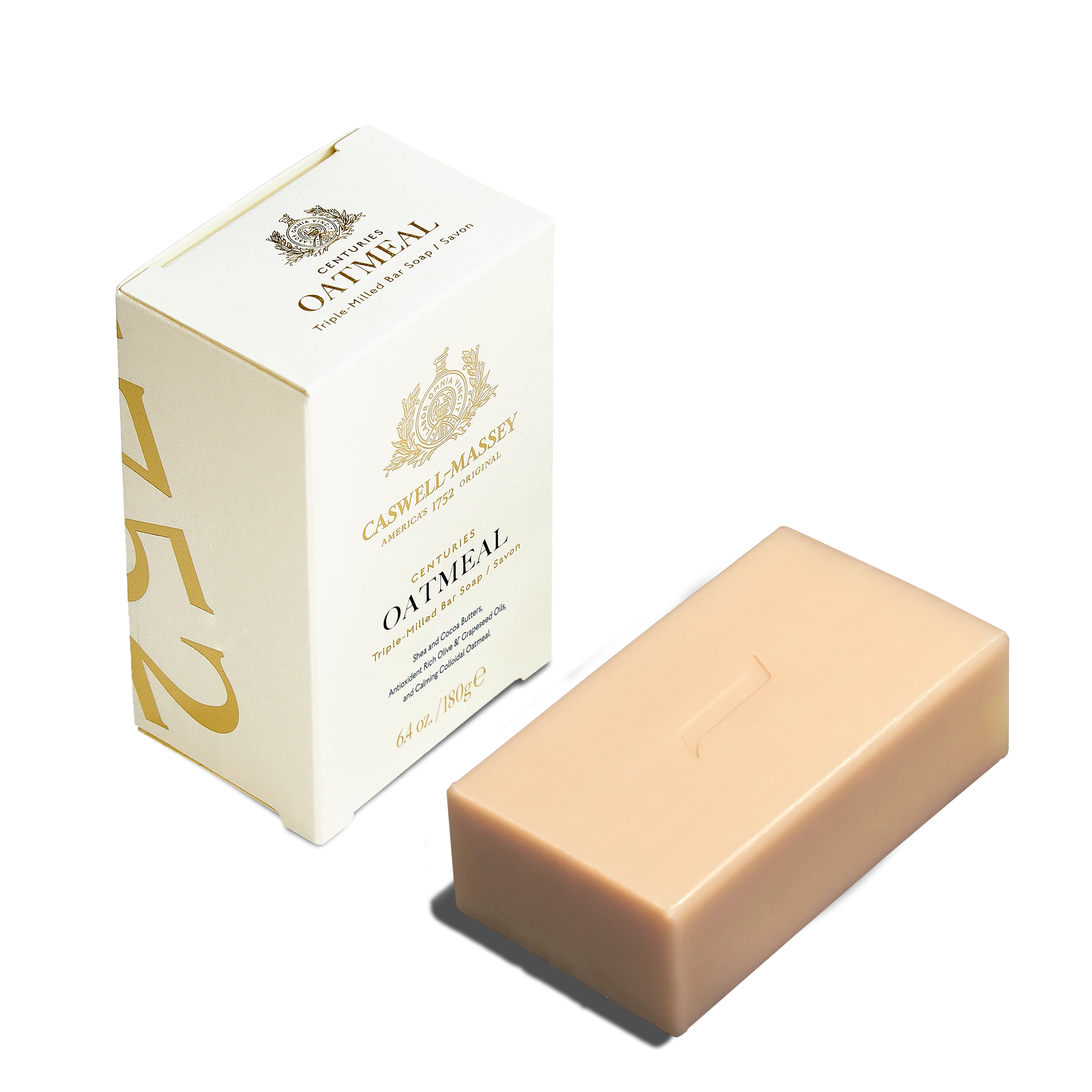 Caswell Massey Oatmeal Bar Soap - 6.4 oz (180g)