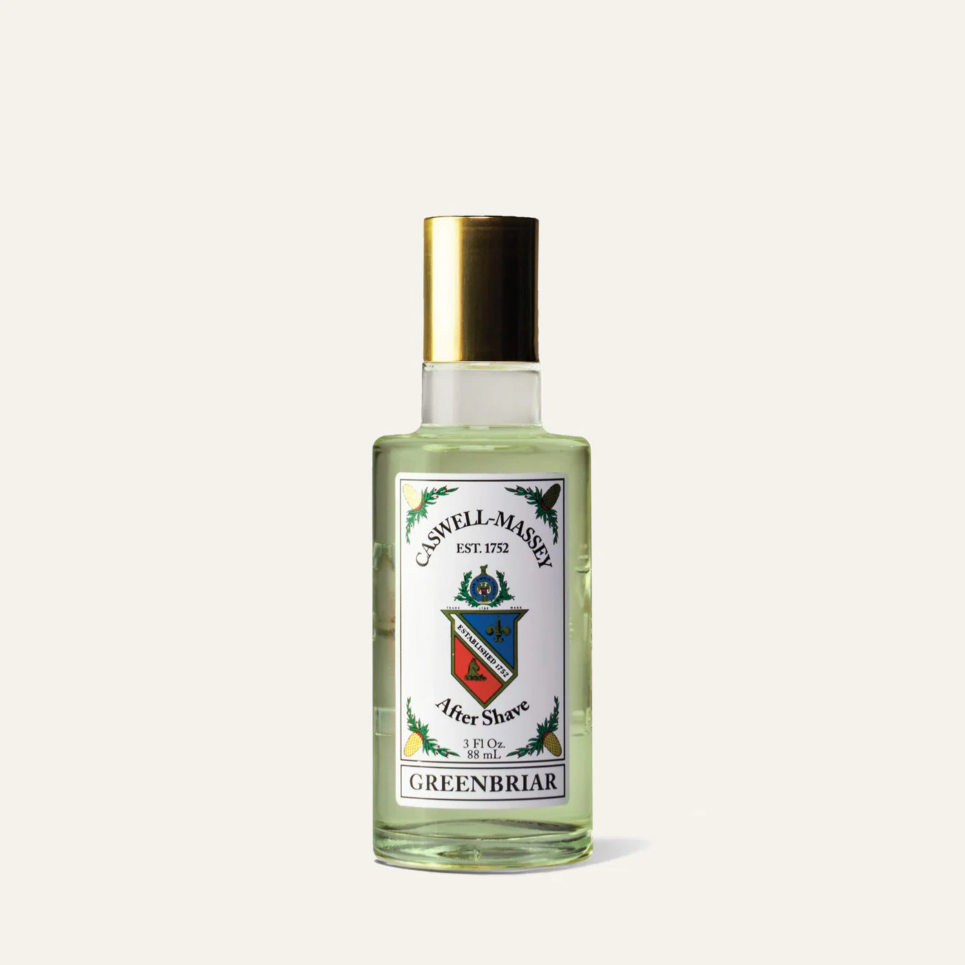 Caswell Massey Greenbriar Gold Cap Luxury After Shave (88ml/3 oz)